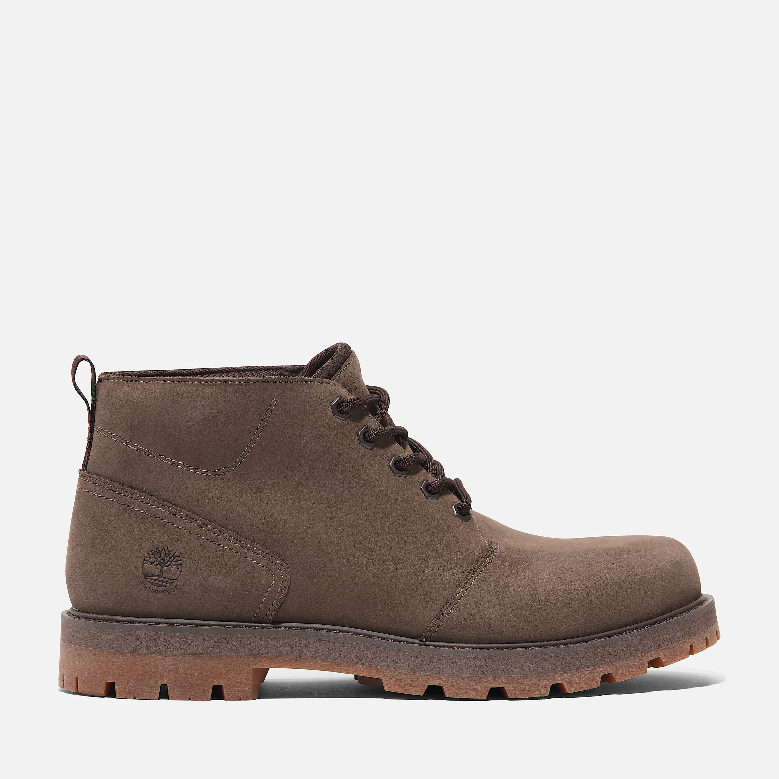Mens Britton Road Waterproof Chukka Boot TBL Brown Nubuck HERO