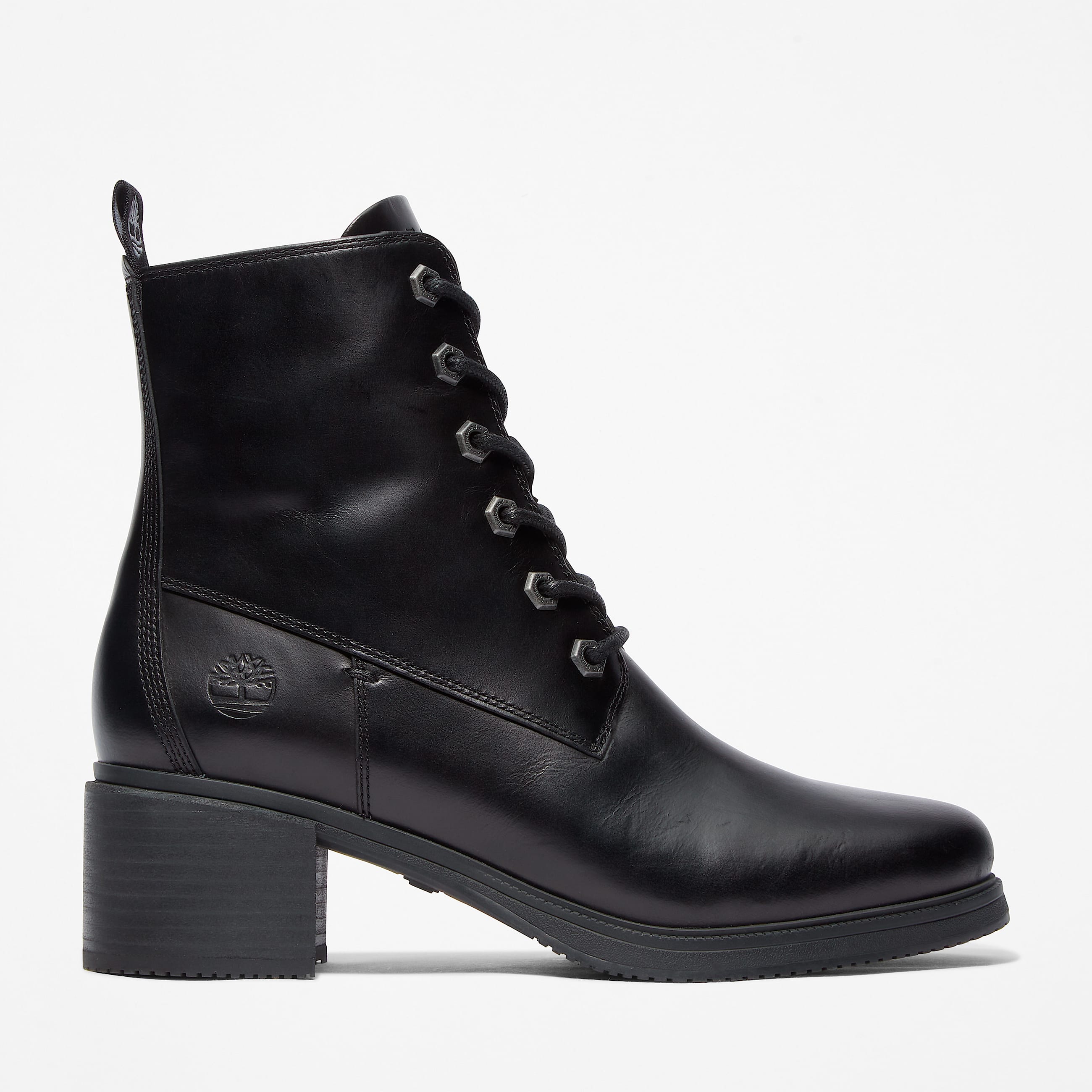 Botas Dalston Vibe para mujer de 6 pulgadas TBL Piel de grano entero Negro HERO