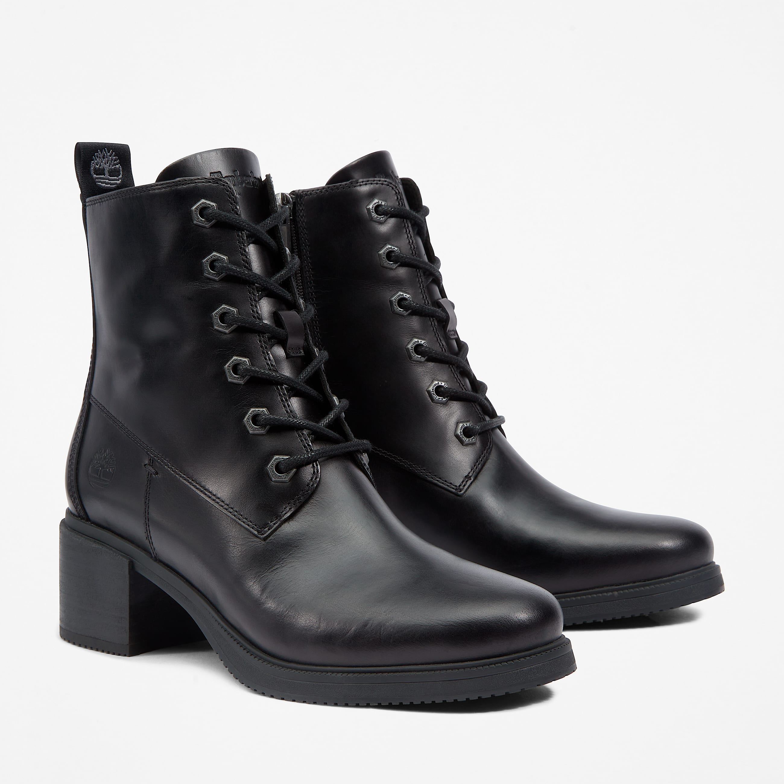 Botas Dalston Vibe para mujer de 6 pulgadas TBL Piel de grano entero Negro ALT4