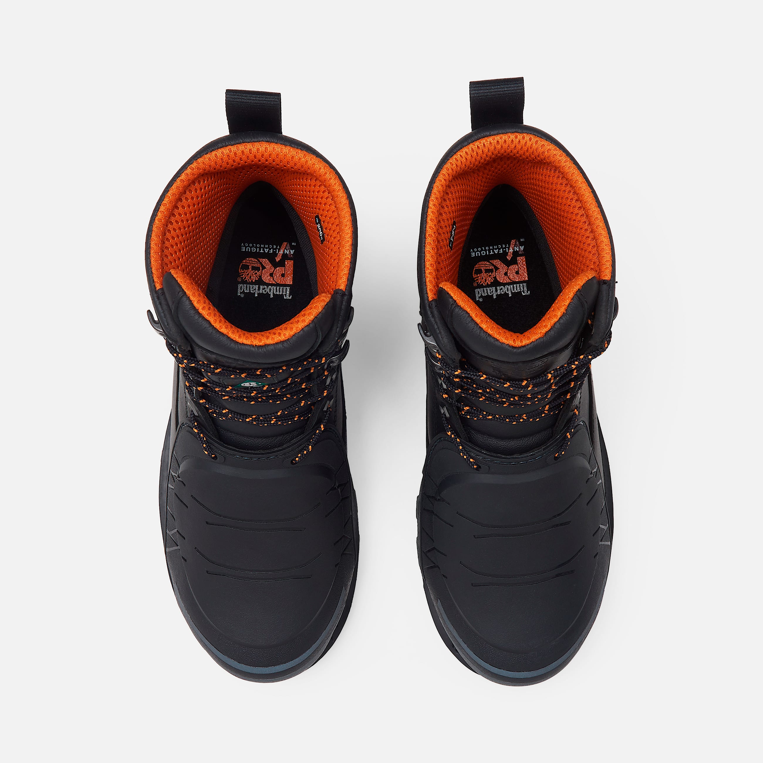 Mens Boondock CSA Met Guard 8 Work Boot TBL Black FullGrainOrange ALT2