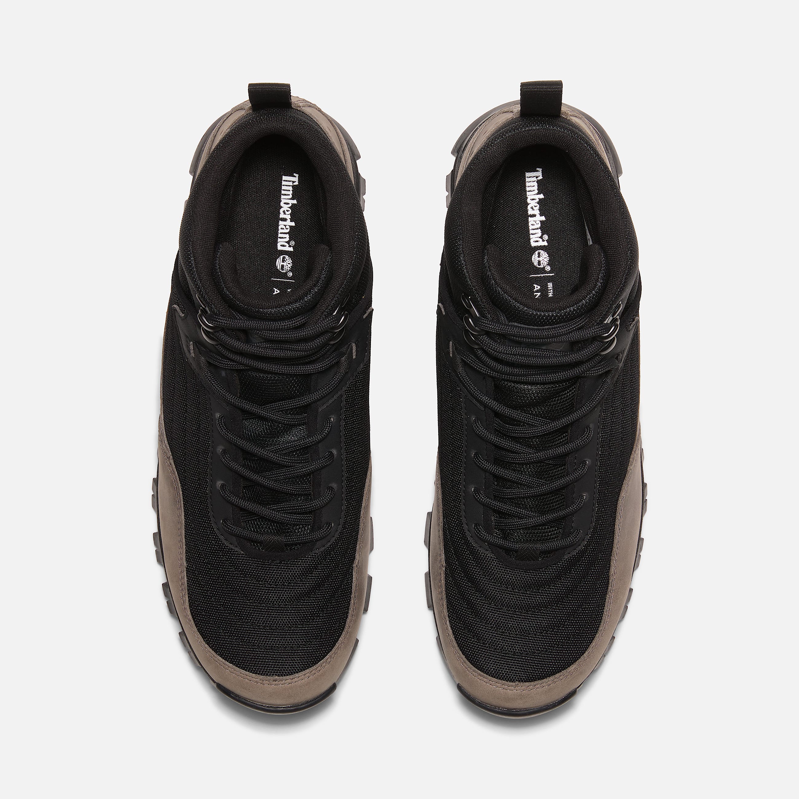 Mens Mt Maddsen Mid LaceUp Waterproof Hiking Boot TBL Black MeshGrey ALT2