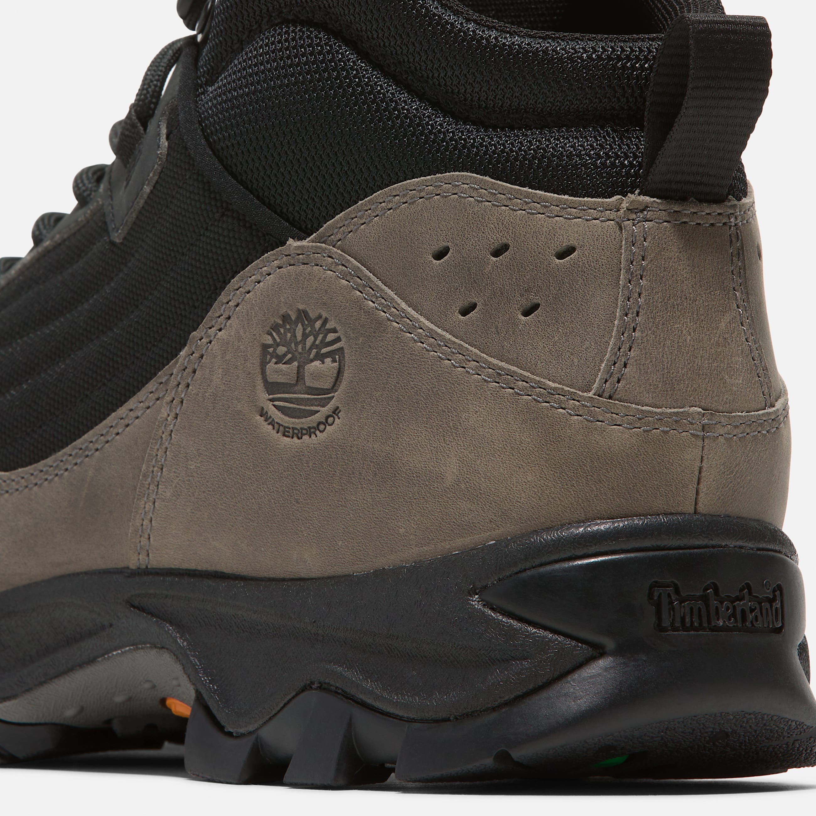 Mens Mt Maddsen Mid LaceUp Waterproof Hiking Boot TBL Black MeshGrey ALT7