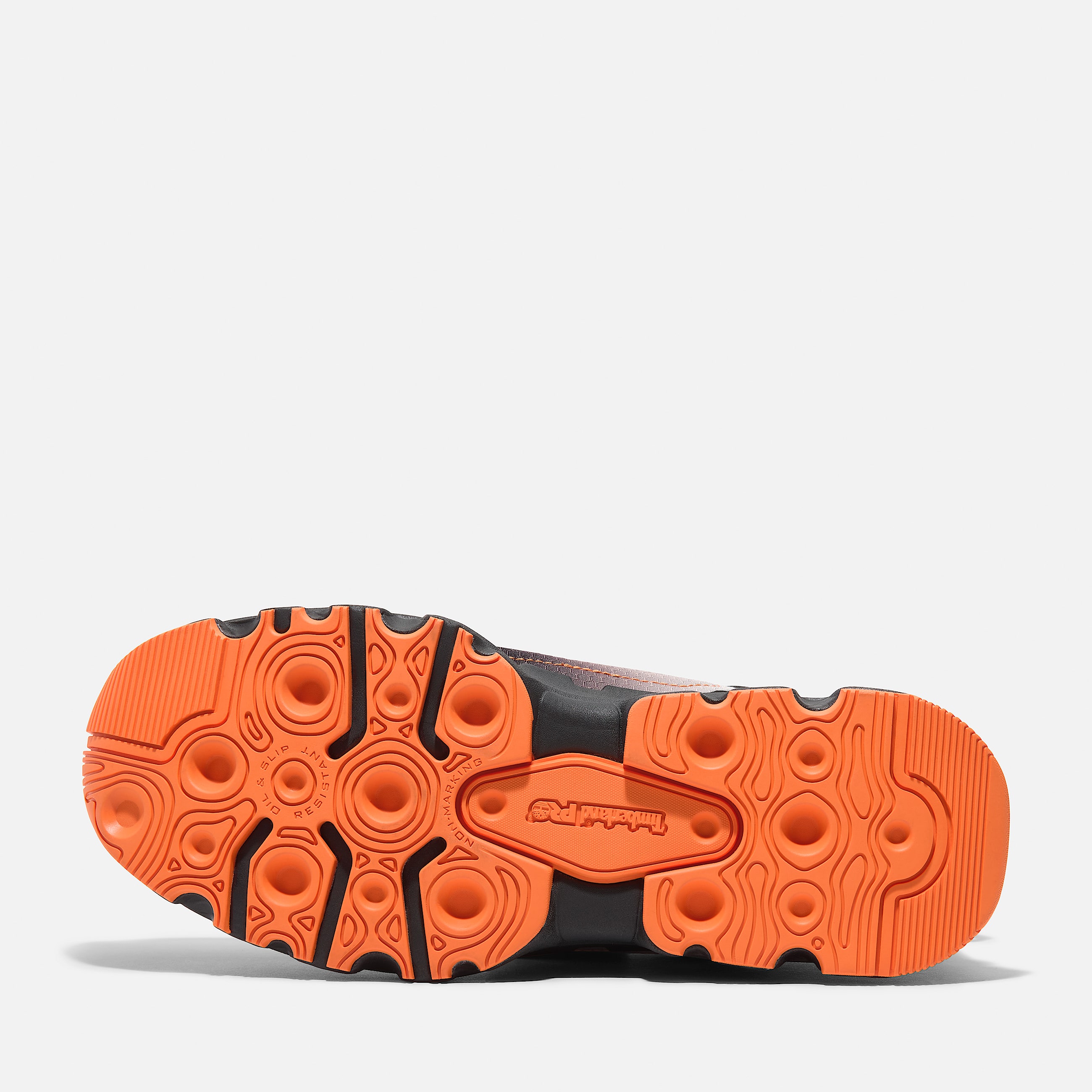 Mens Timberland PRO Powertrain EV CompToe Athletic Work Sneaker TBL GreyOrange ALT3