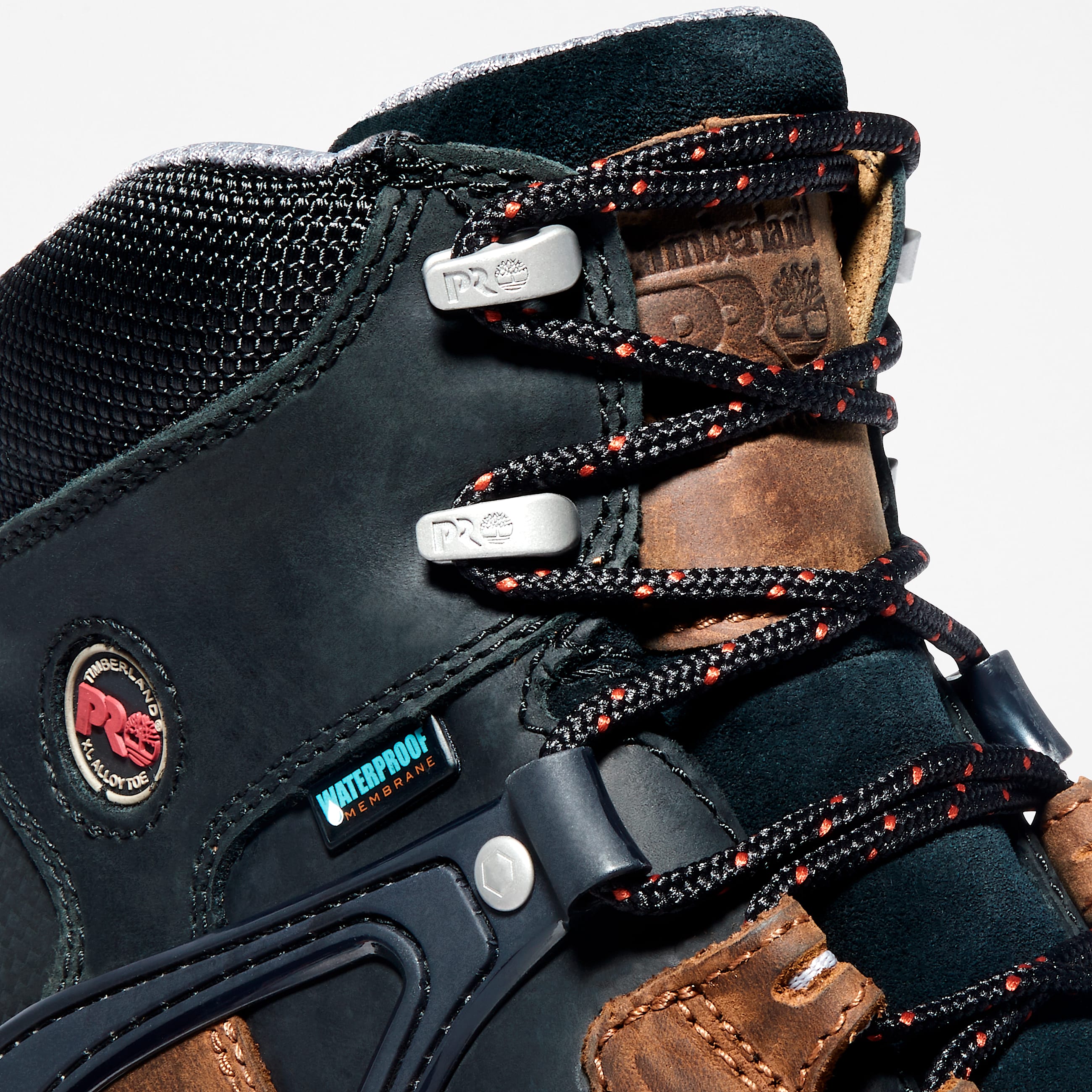 Mens Hyperion Alloy Toe Waterproof Work Boot TBL Brown ALT6