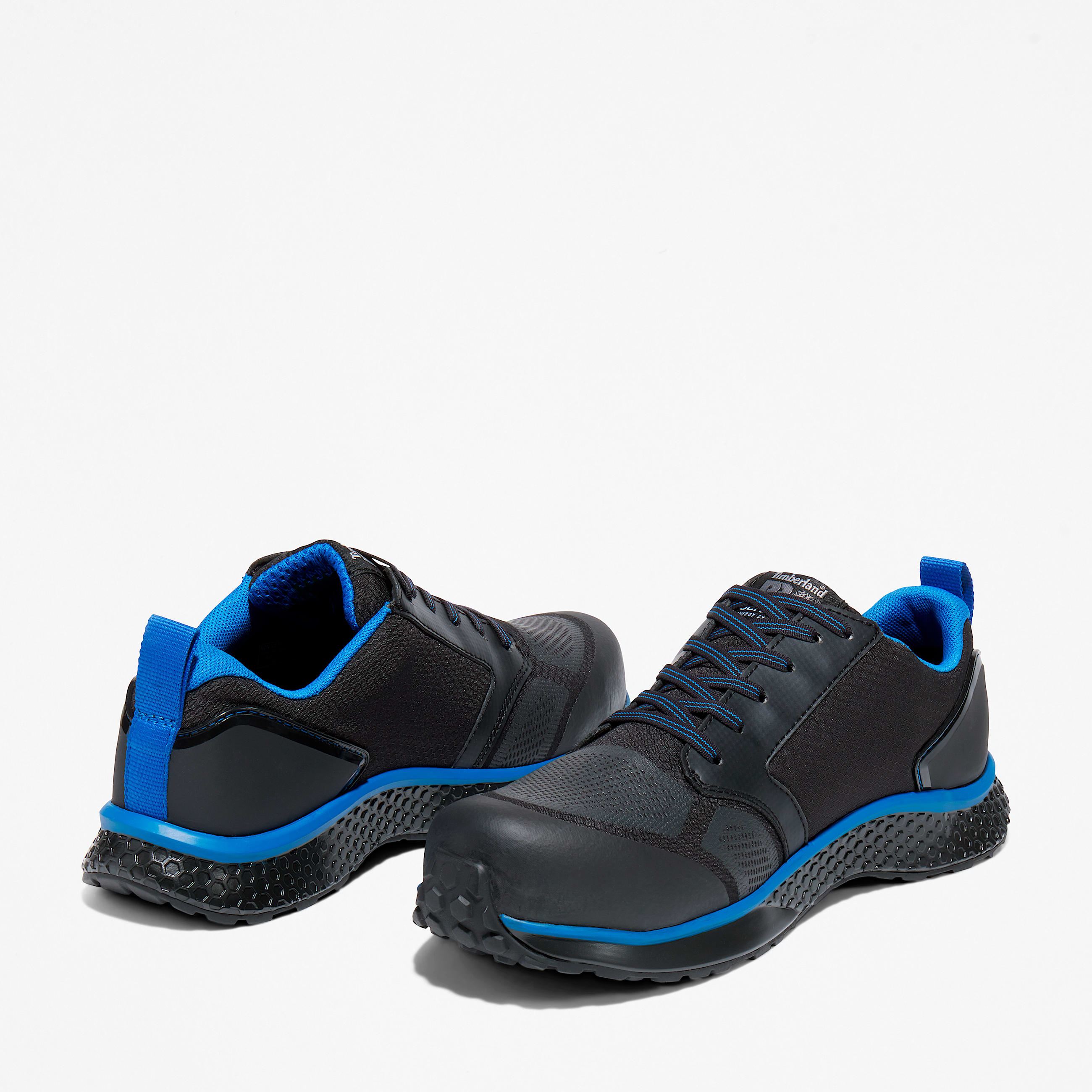 Mens Reaxion Composite Toe Work Sneaker TBL BlackBlue ALT5