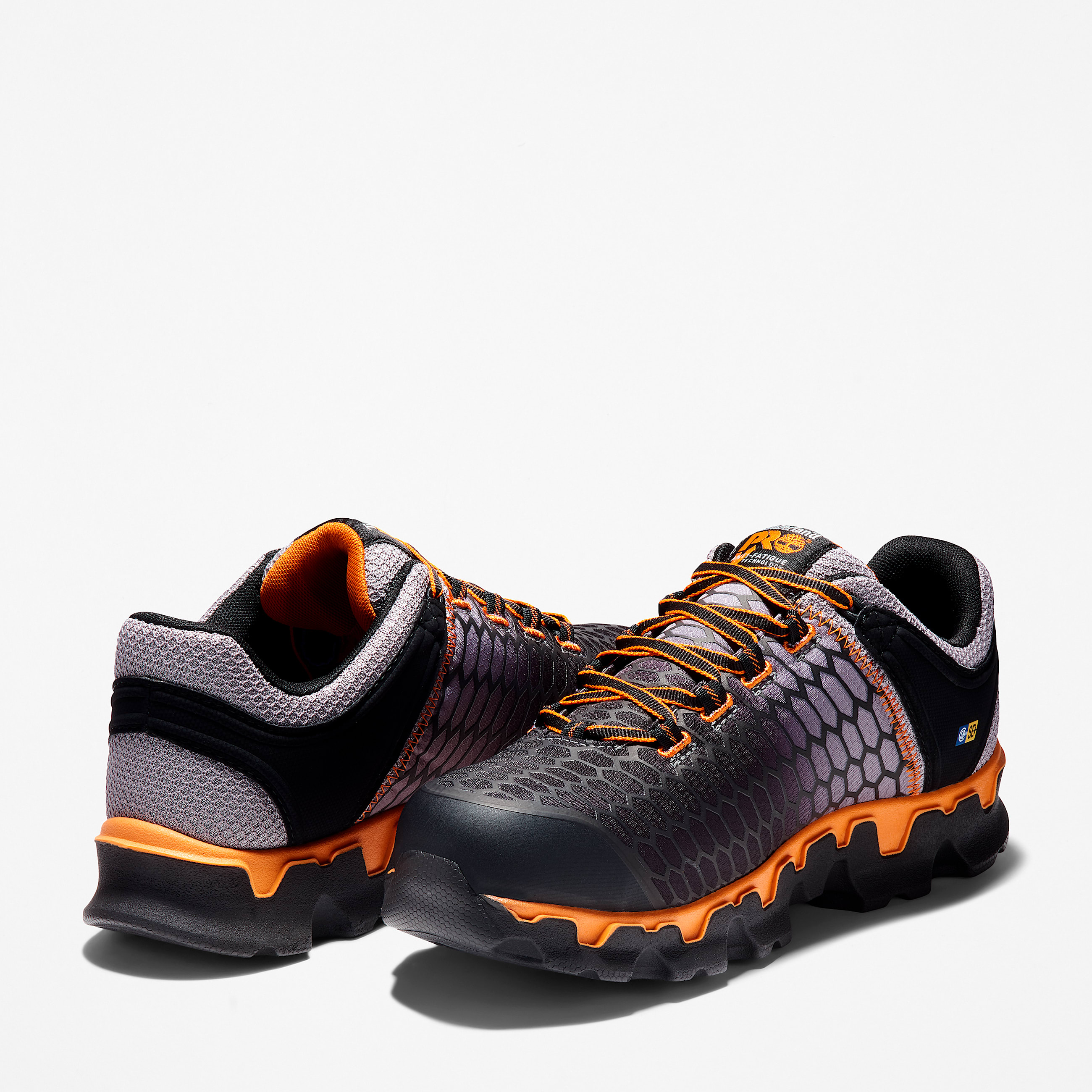 Sneakers de trabajo Timberland PRO Powertrain Sport para hombre TBL Grisnaranja ALT5