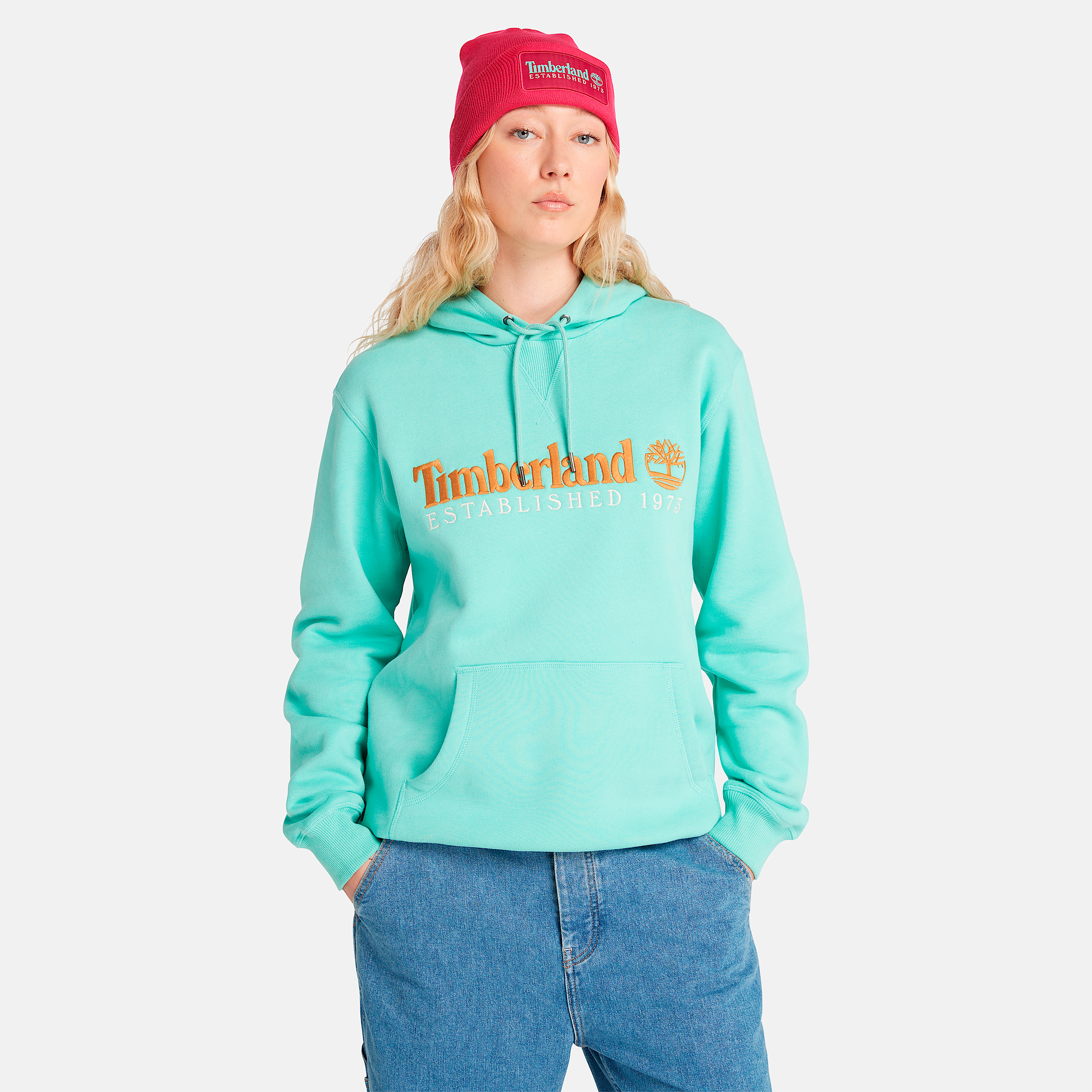 Timberland 50th Anniversary Hoodie TBL Aquamarine ALT4