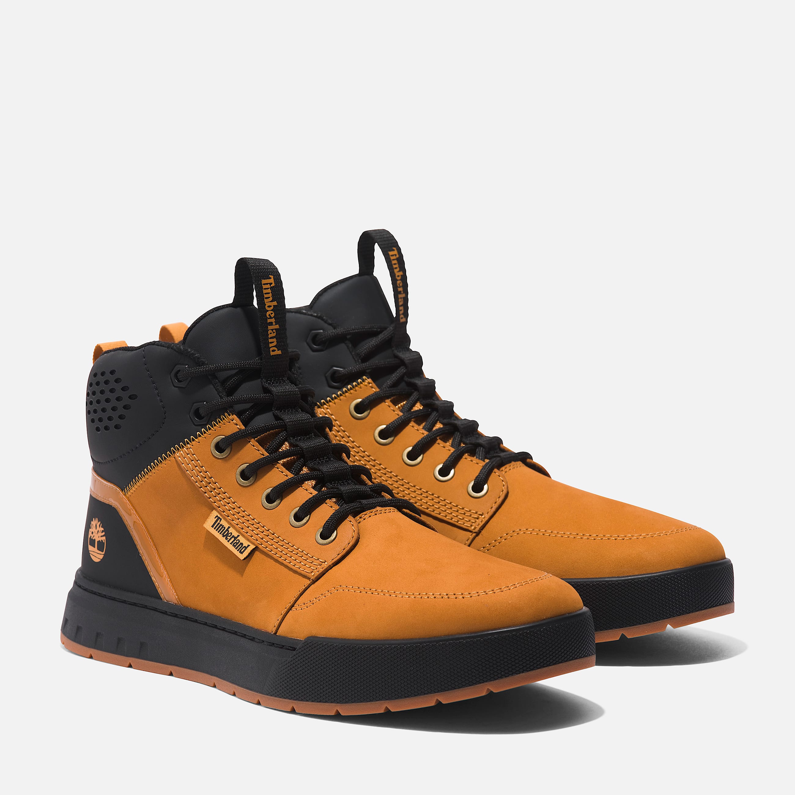 Mens Maple Grove Sport Mid Hiking Boot TBL Wheat Nubuck ALT4