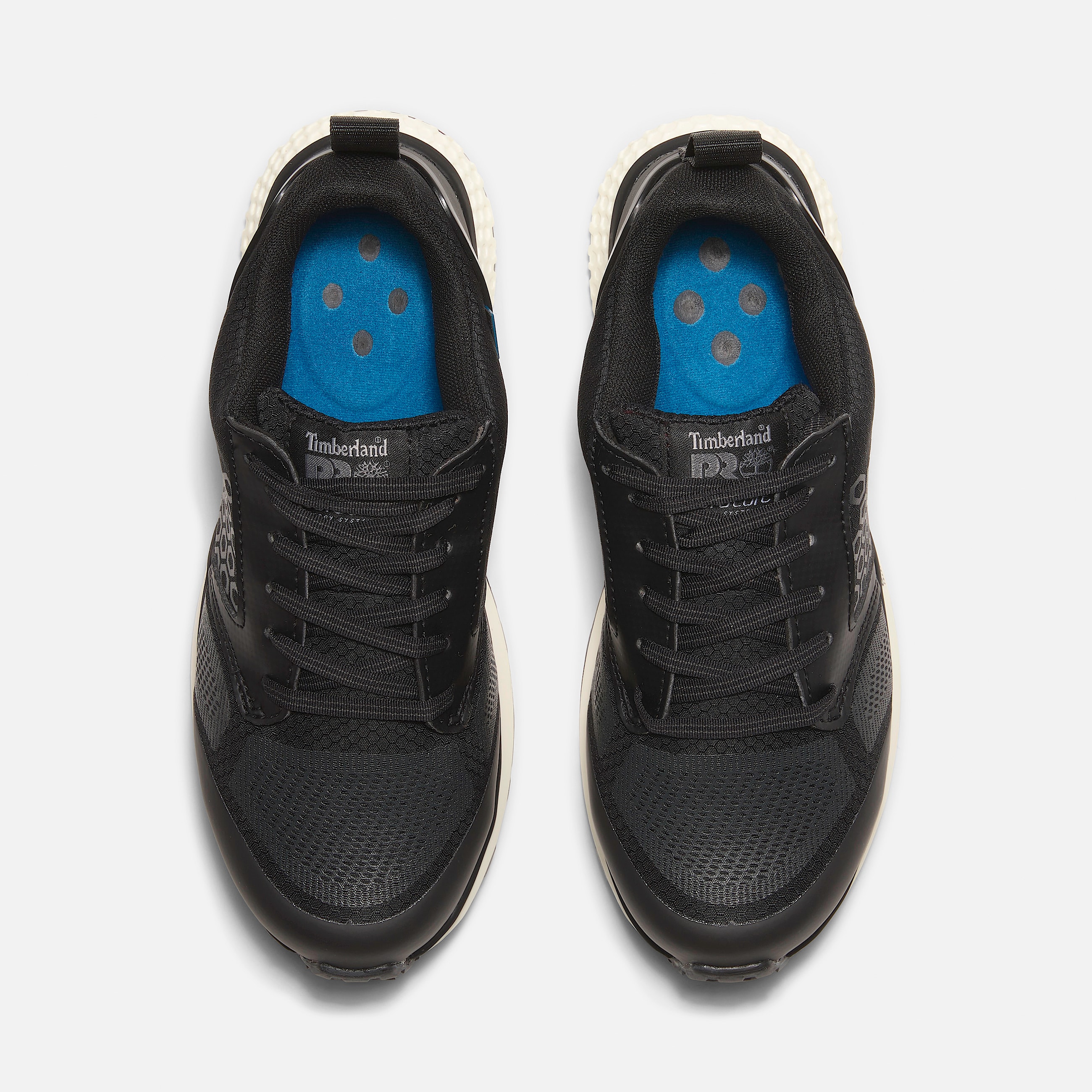 Womens Reaxion Composite Toe Work Sneaker TBL BlackWhite ALT2