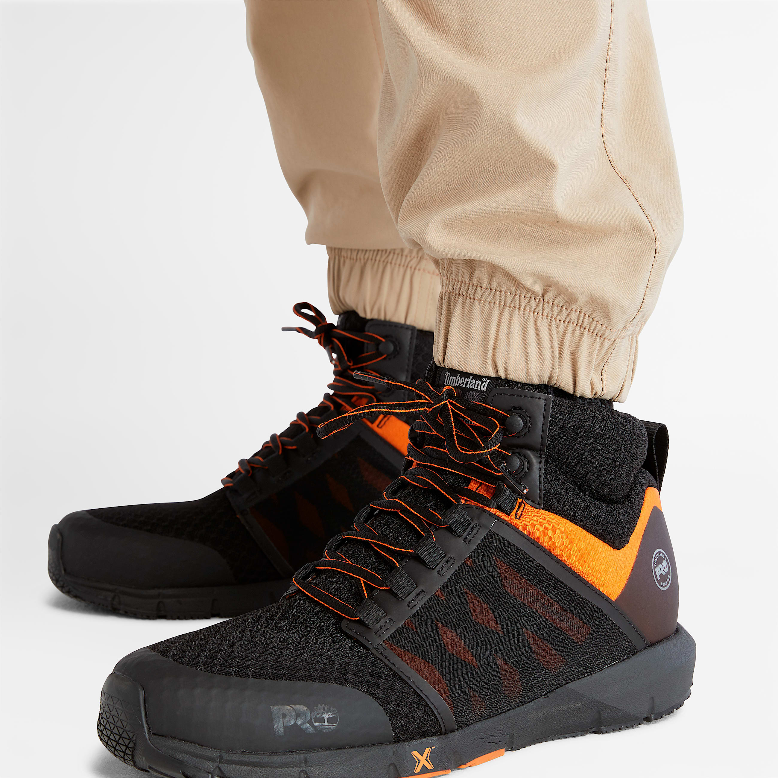 Mens Timberland PRO Tempe Jogger Pants TBL Desert Sand ALT5