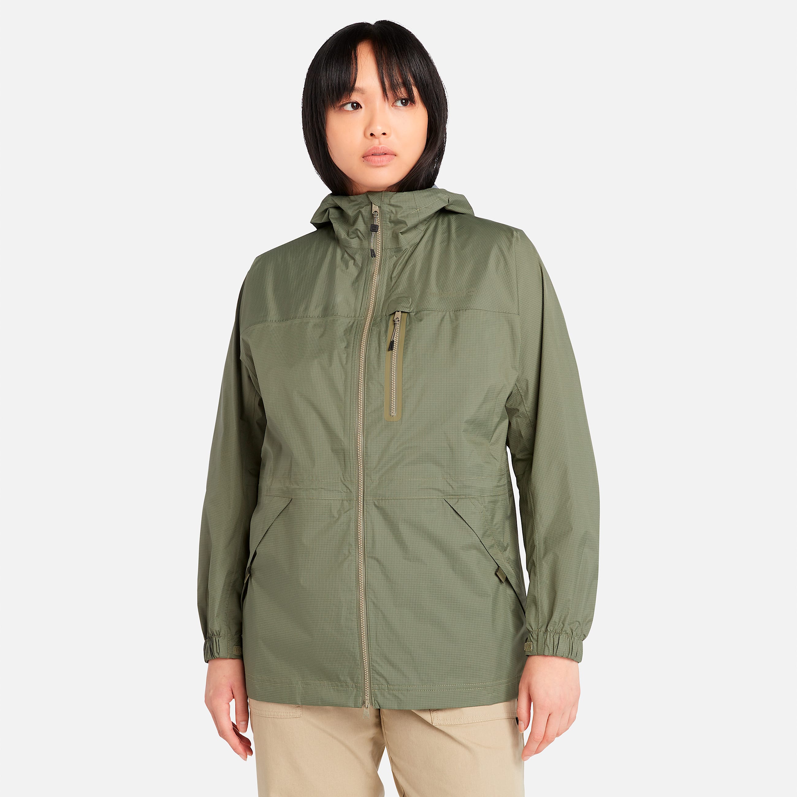 Womens Jenness Waterpoof Packable Jacket TBL Cassel Earth HERO
