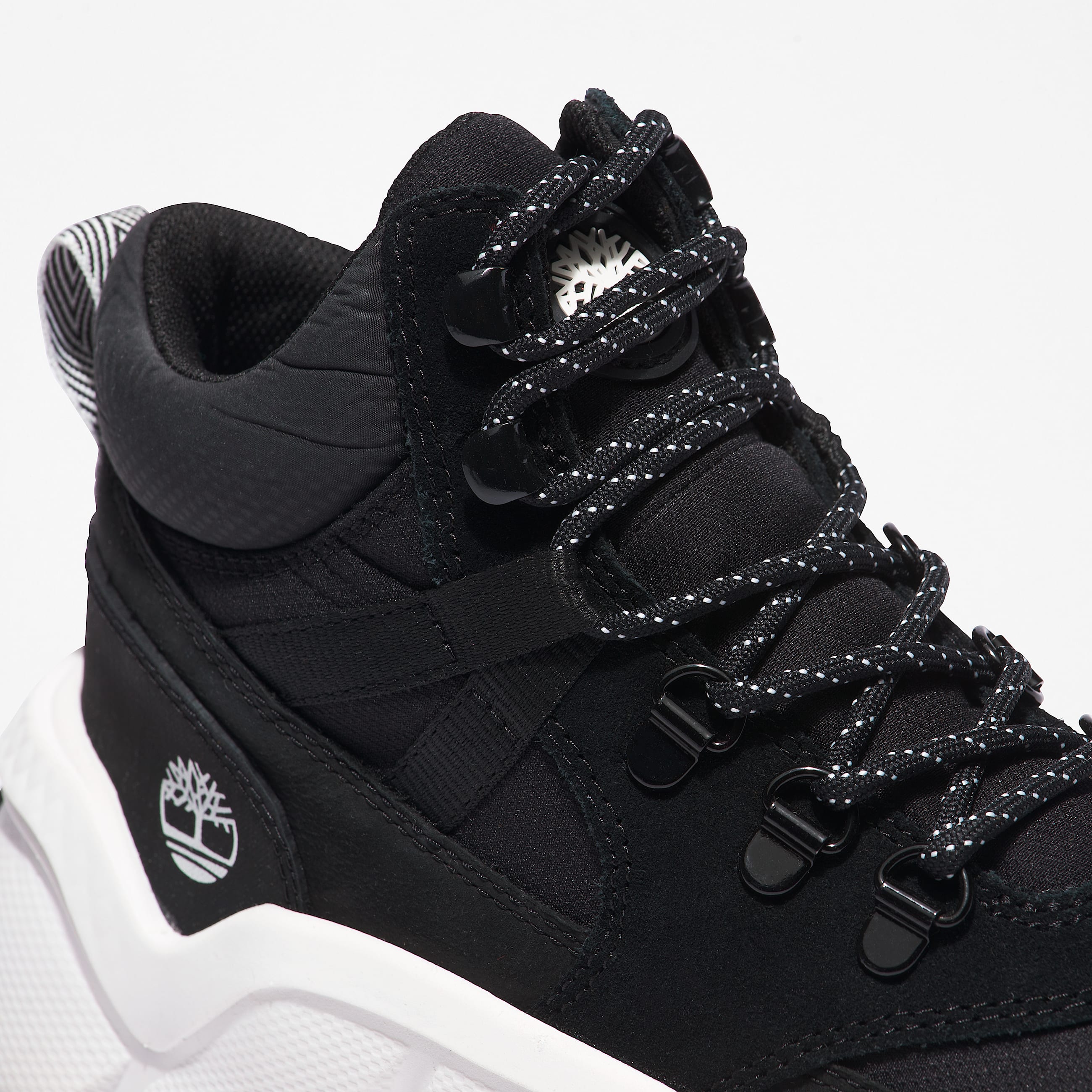 Womens TBL Turbo Hiking Boots TBL Black Suede ALT7