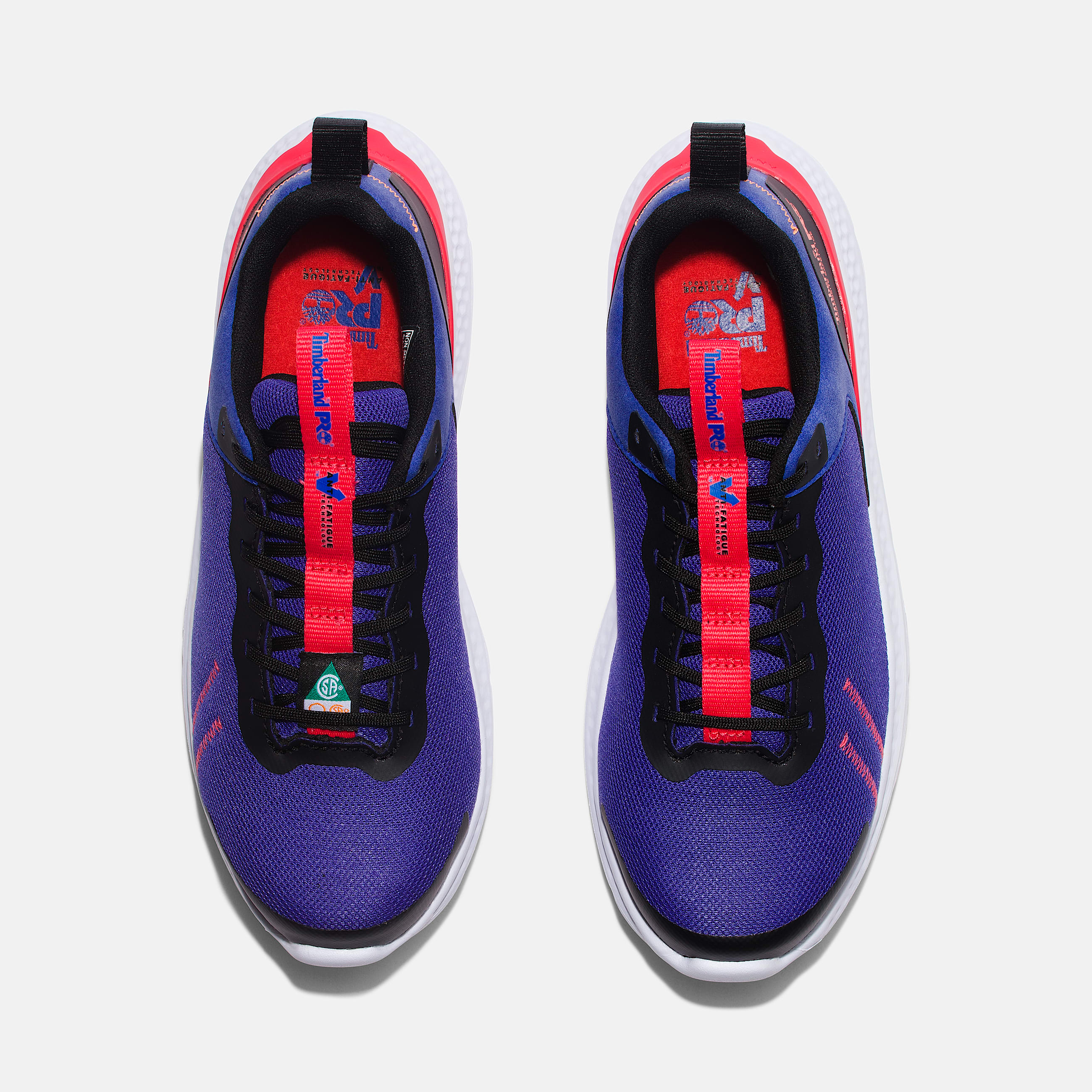 Womens Timberland PRO Setra CompToe Athletic Work Sneaker TBL PurplePurple Pink ALT2