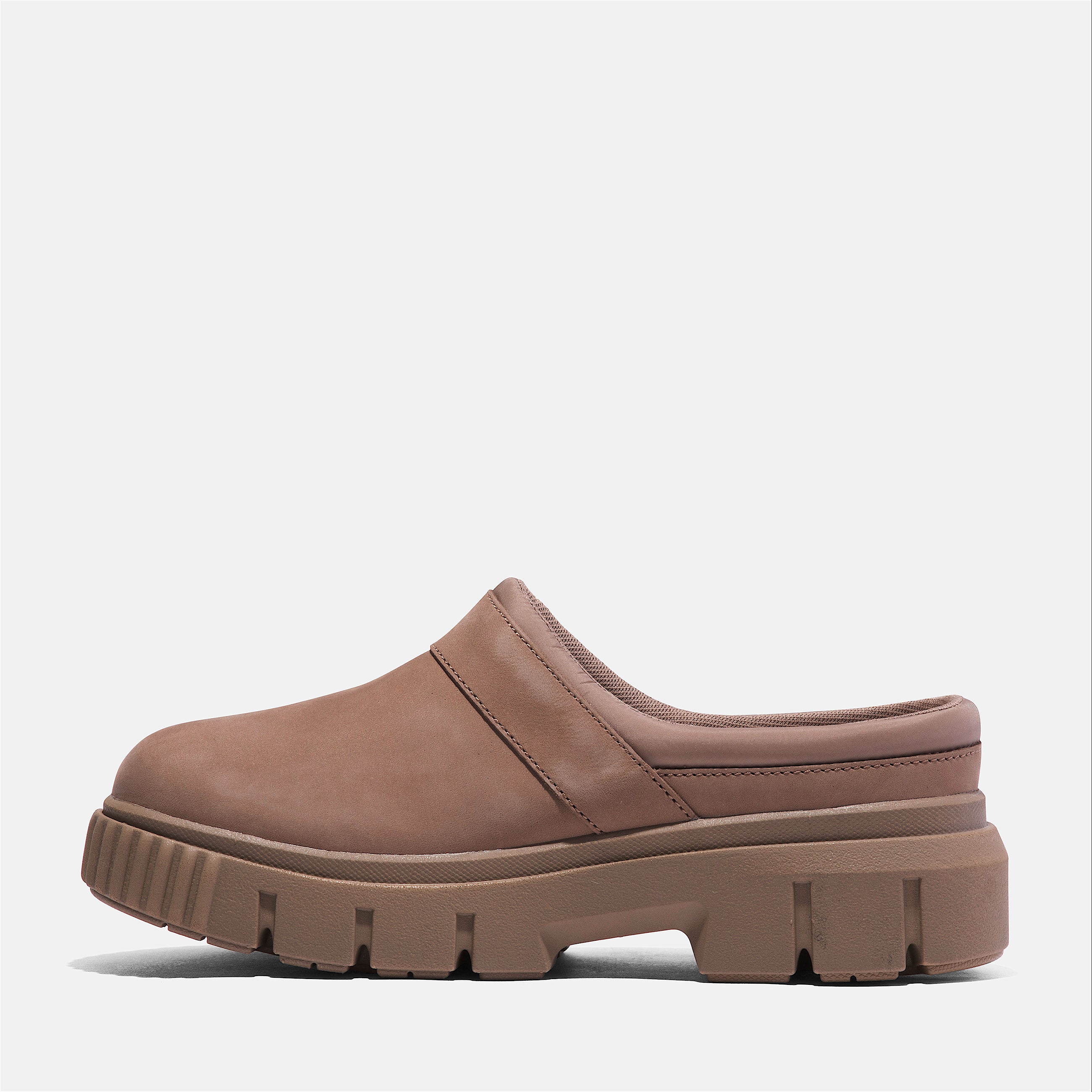 Womens Greyfield Clog Shoe TBL Taupe Nubuck ALT6