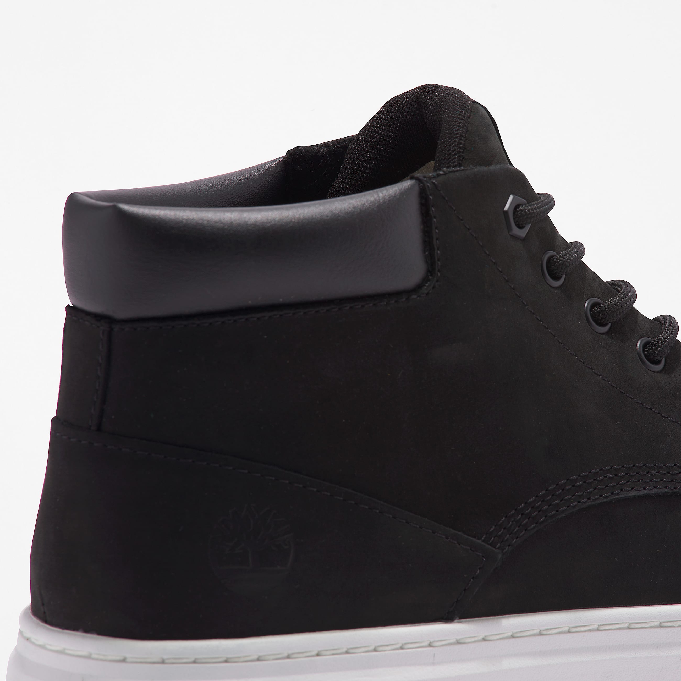 Mens Maple Grove Leather Chukka TBL Black Nubuck ALT7