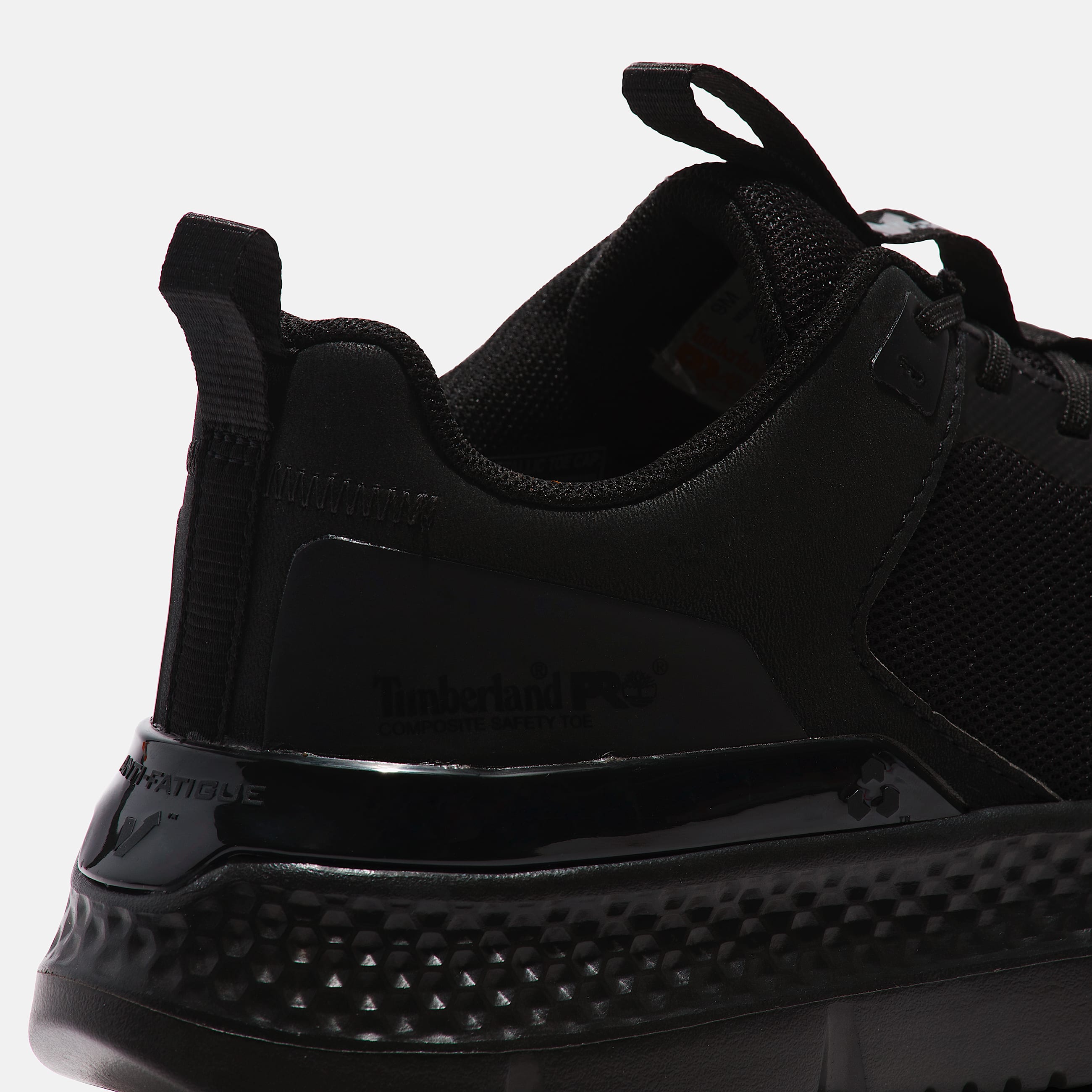 Mens Setra Composite Toe Work Sneaker TBL Black ALT7