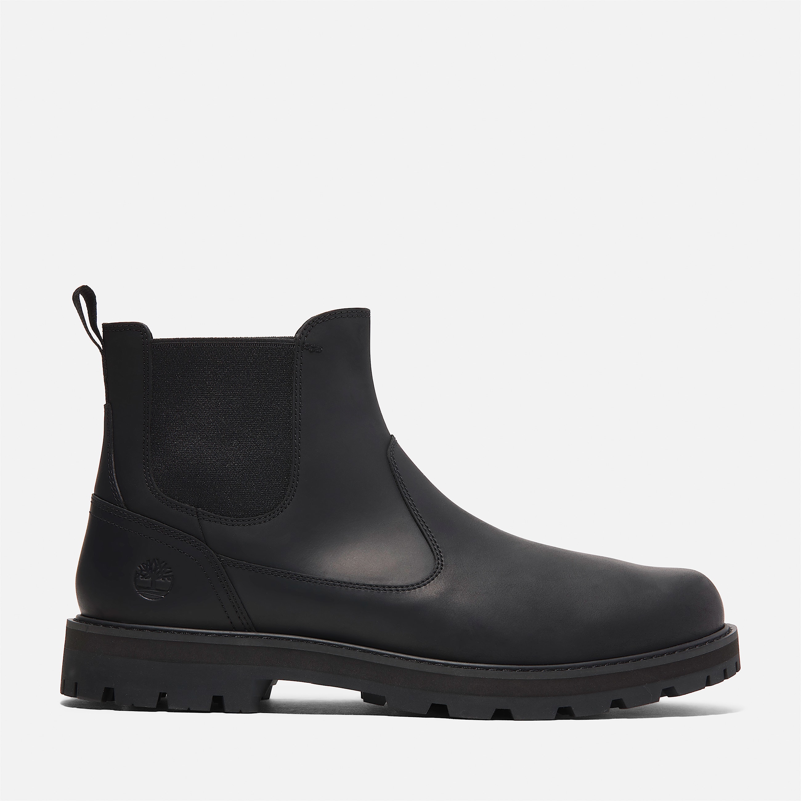 Mens Britton Road Chelsea Boot TBL Black FullGrain HERO