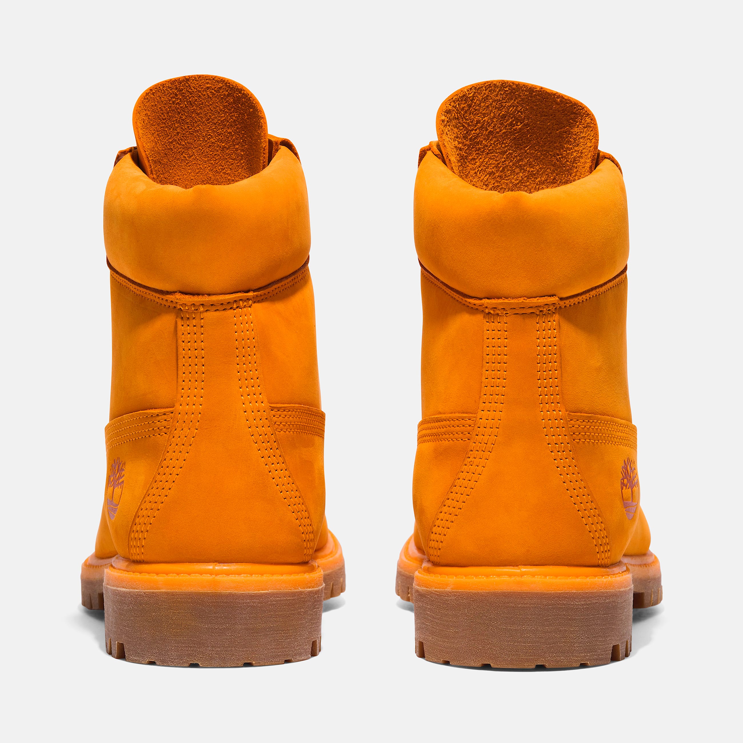 Mens Timberland 50th Anniversary Edition Premium 6Inch Waterproof Boot TBL Medium Orange Nubuck ALT5