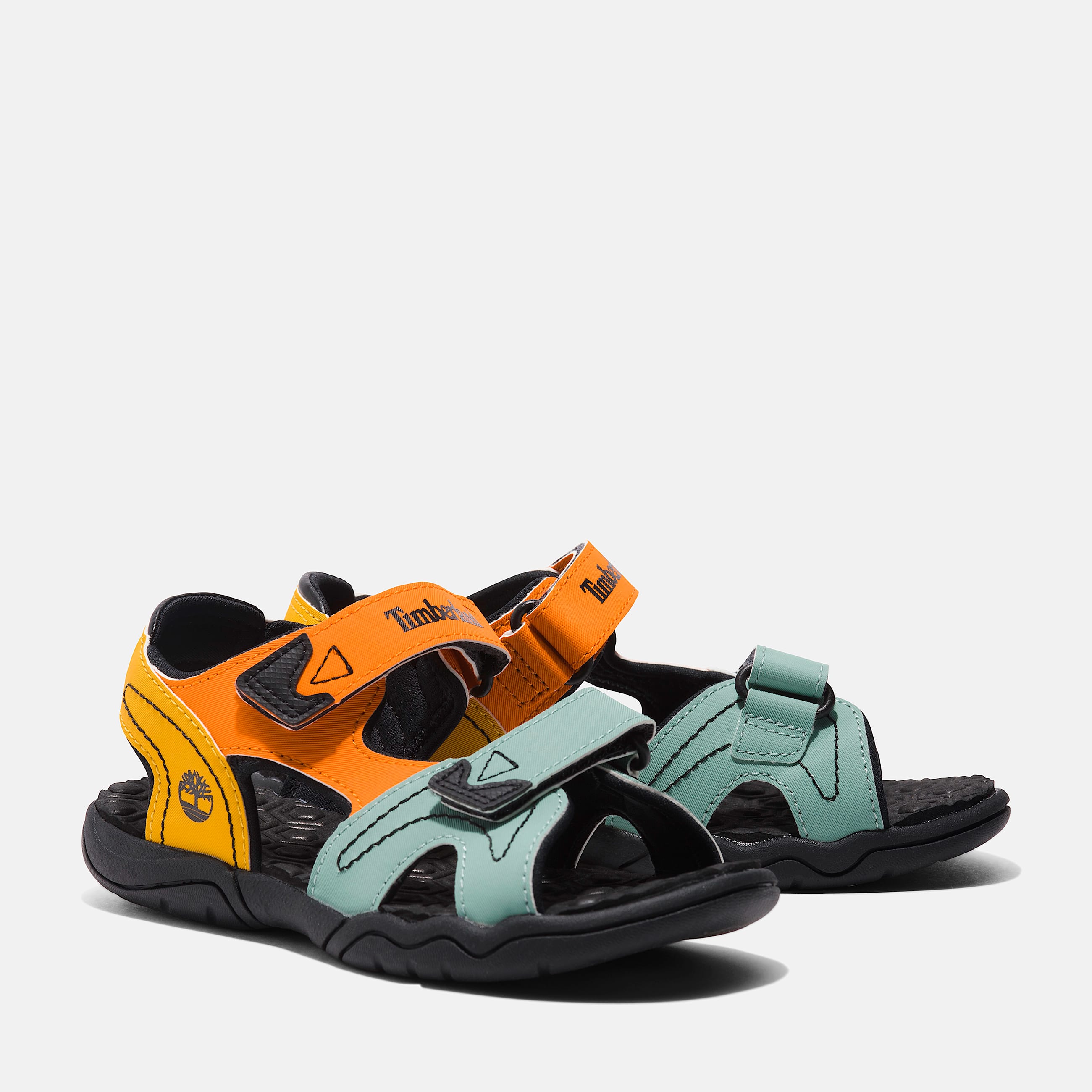 Junior Adventure Seeker Strap Sandal TBL Light Orange Multi ALT4