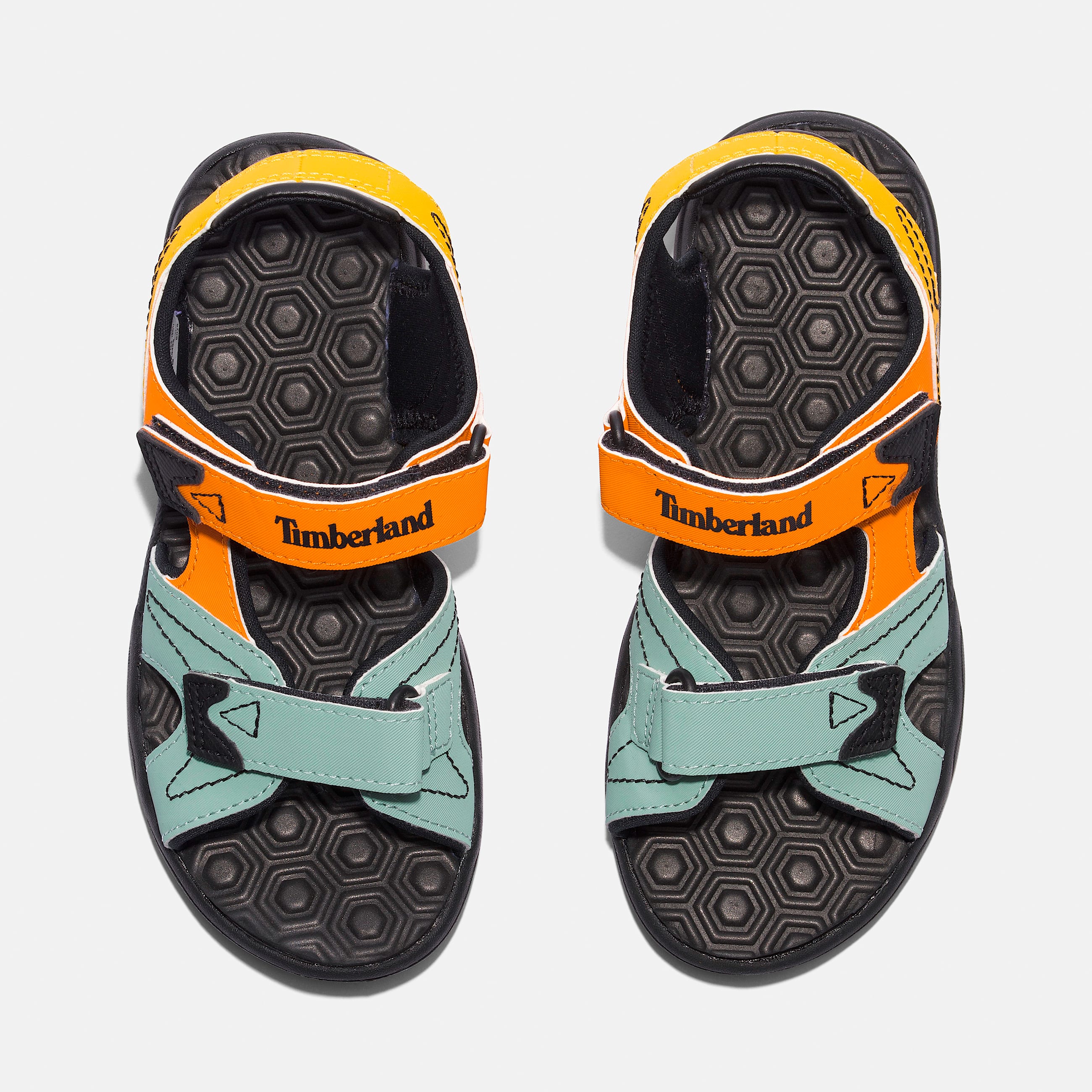 Junior Adventure Seeker Strap Sandal TBL Light Orange Multi ALT2