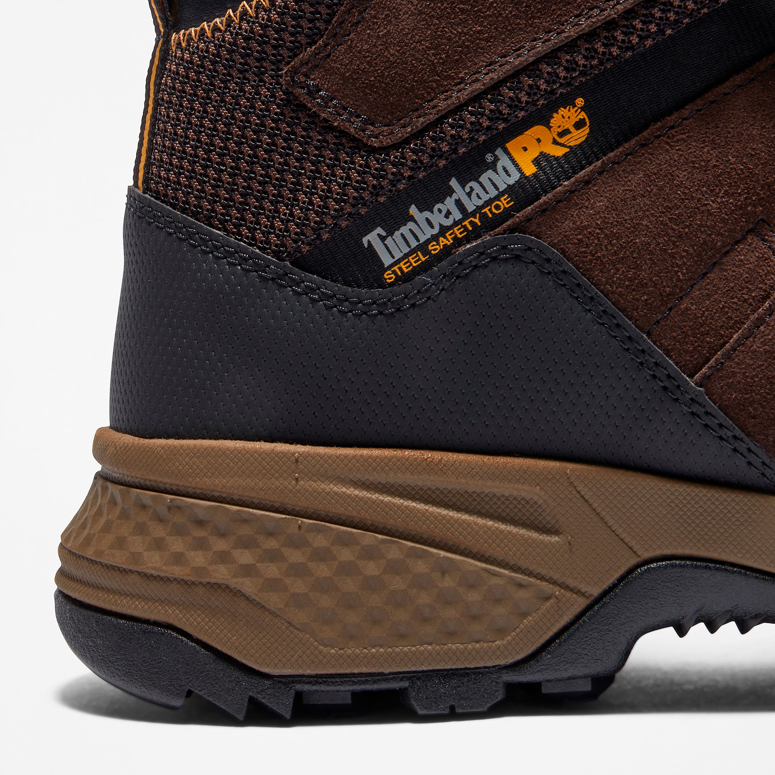 Mens Timberland PRO Switchback LT SteelToe Work Hiker TBL Dark Brown Suede ALT7