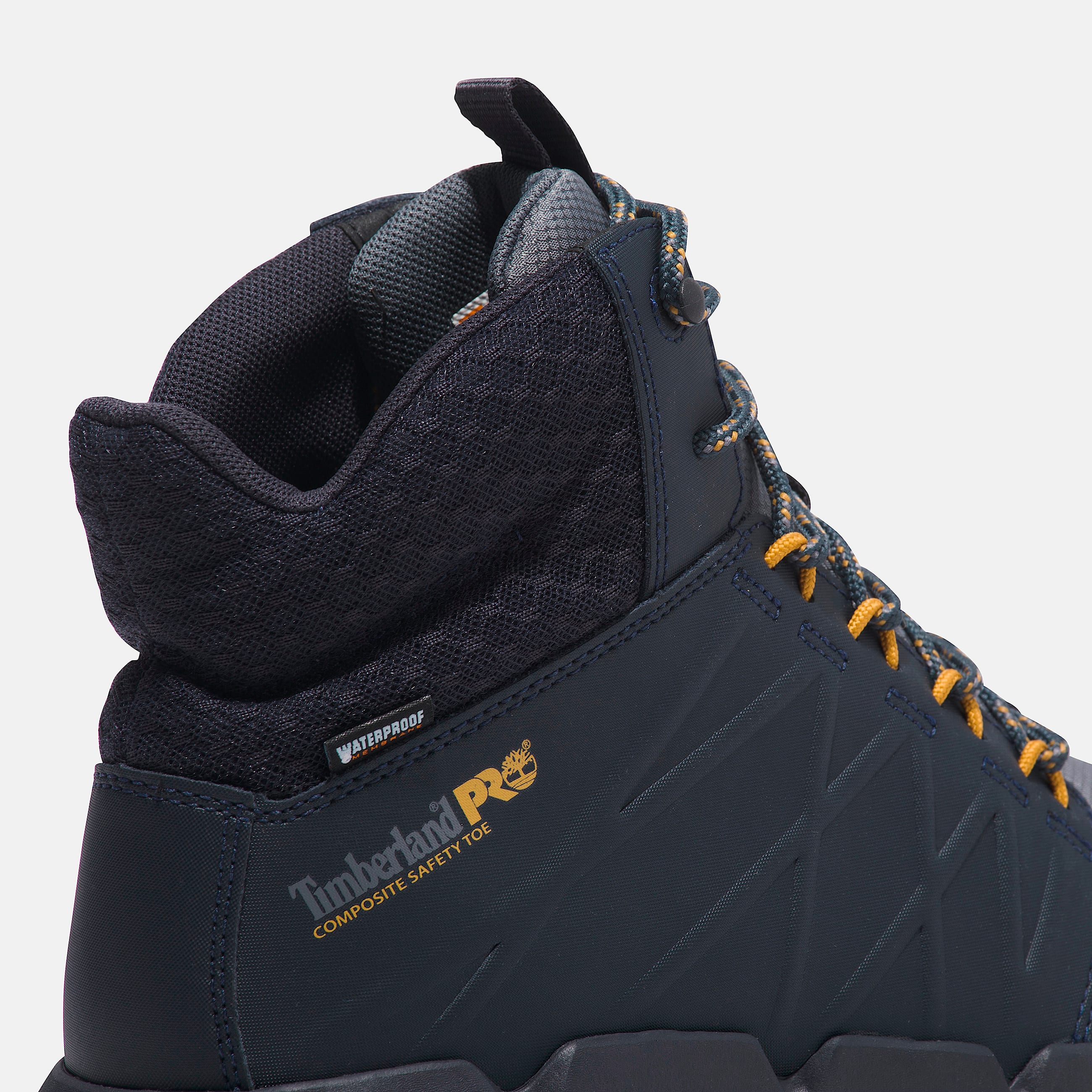 Men's Morphix 6-Inch Comp-Toe Work Boots - Charcoal/Wheat