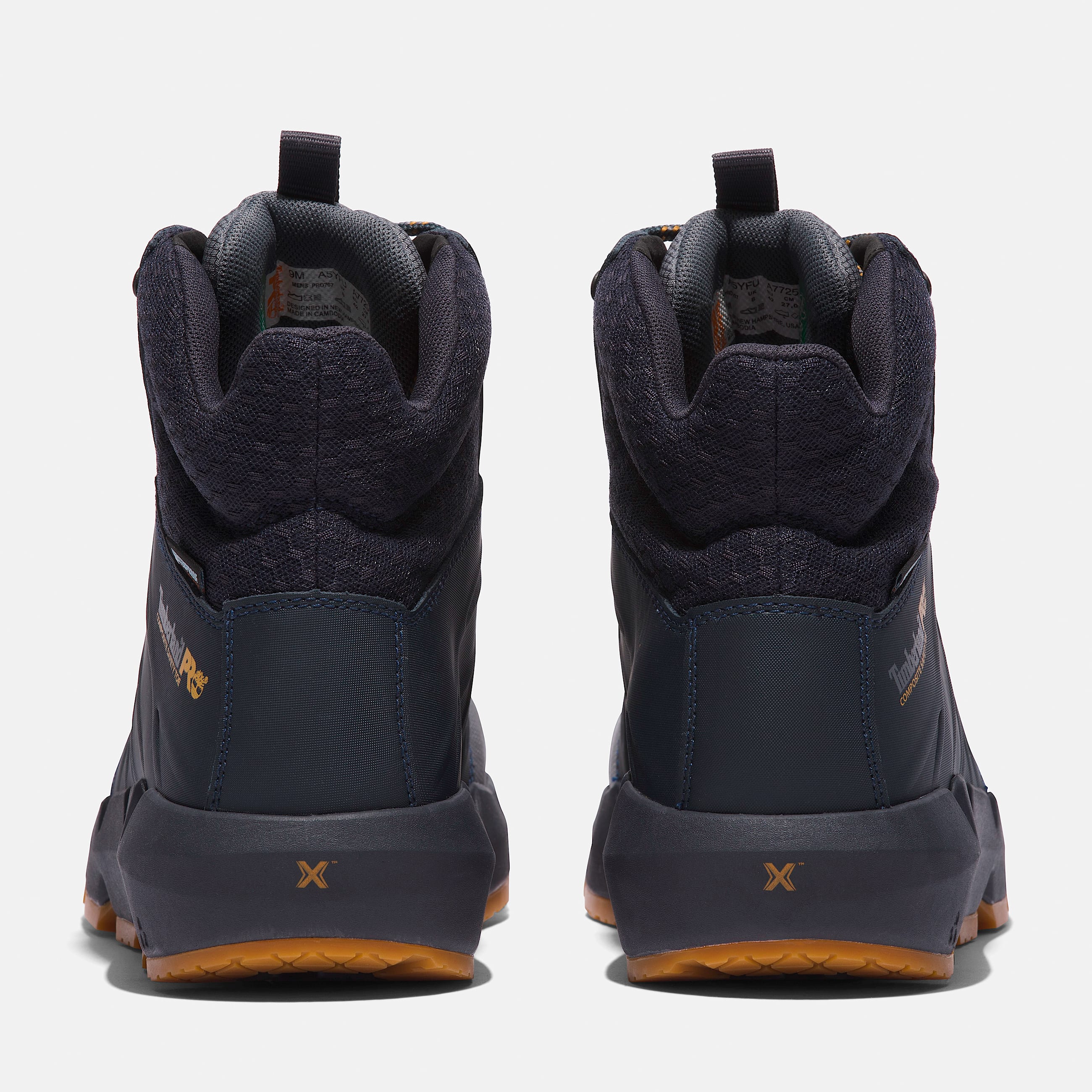 Men's Morphix 6-Inch Comp-Toe Work Boots - Charcoal/Wheat