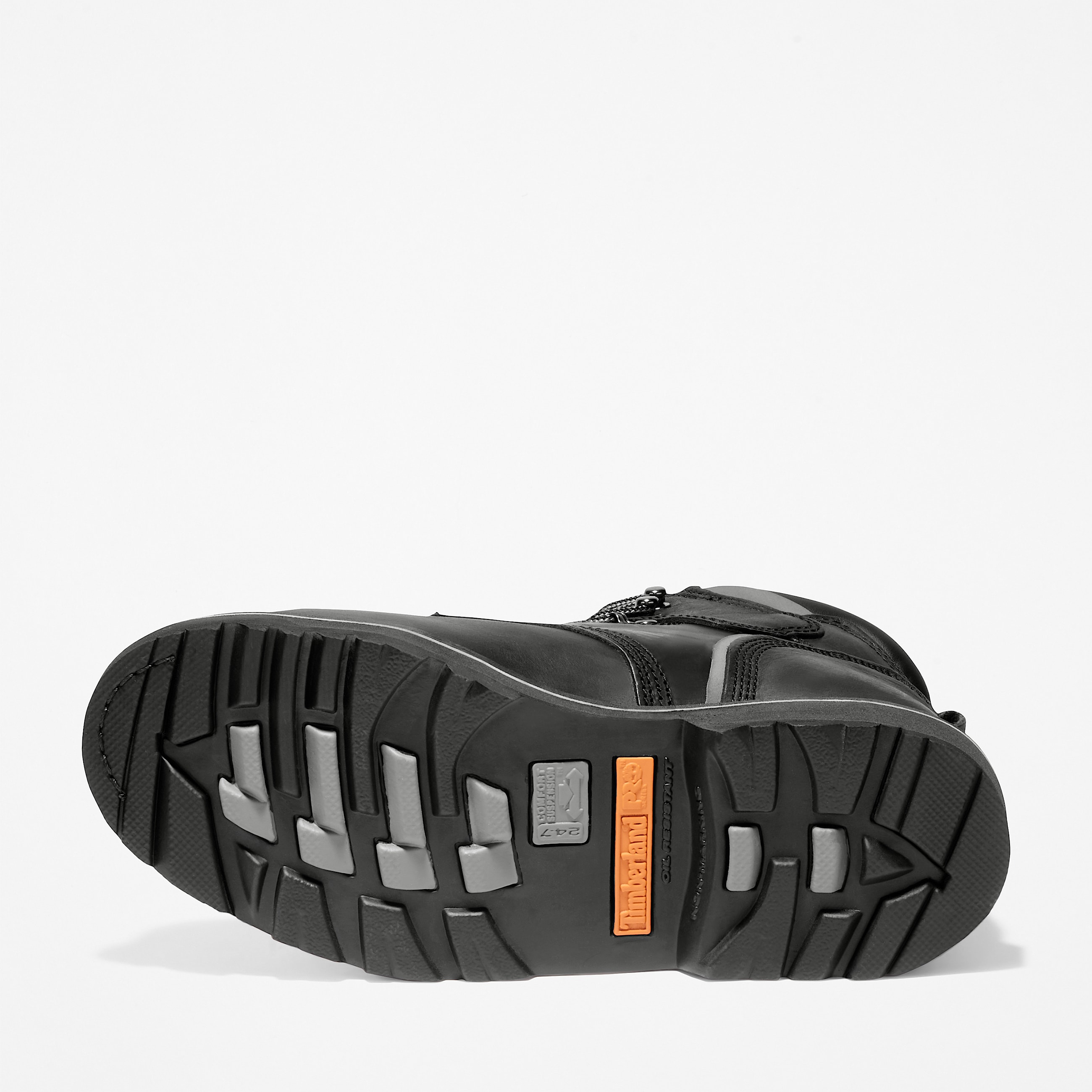 Mens Pit Boss 6 Steel Toe Work Boot TBL Black ALT2