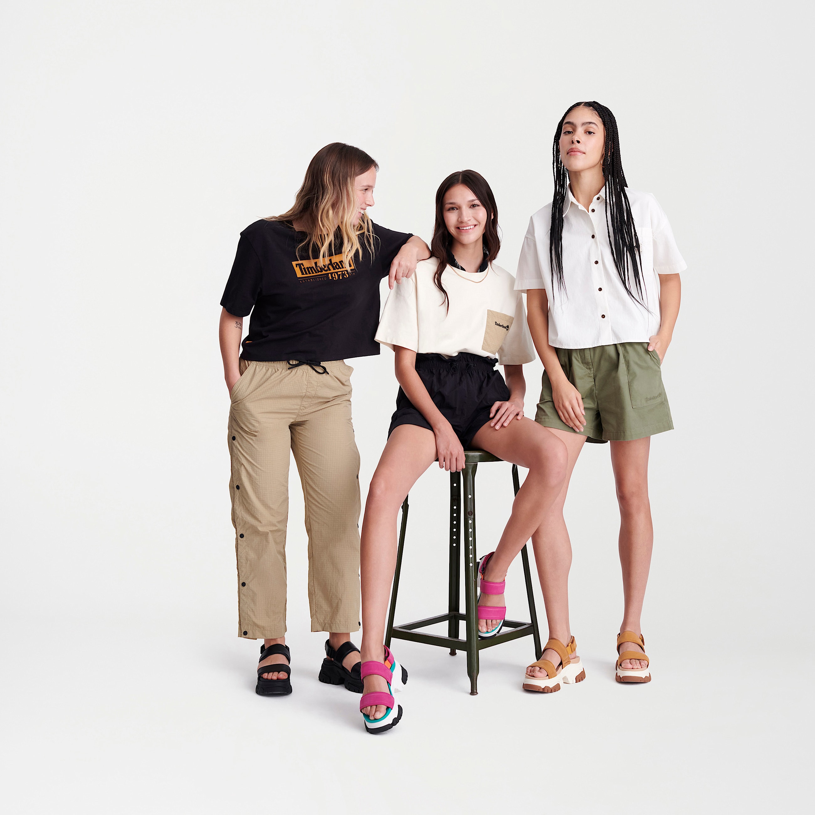 Womens Adley Way Backstrap Sandal TBL Jet Black ALT11