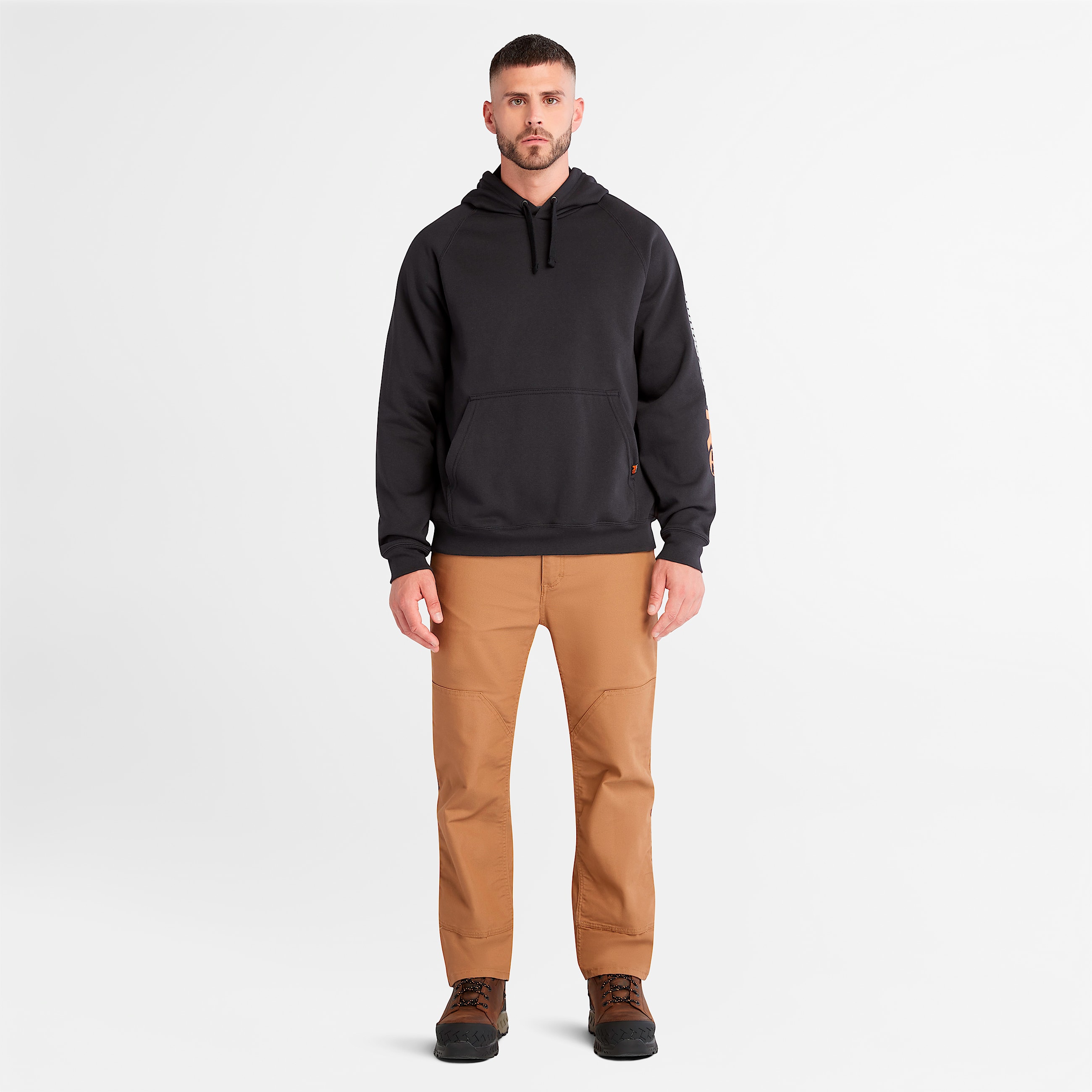 Mens Timberland PRO Hood Honcho Sport Hoodie TBL Black ALT1