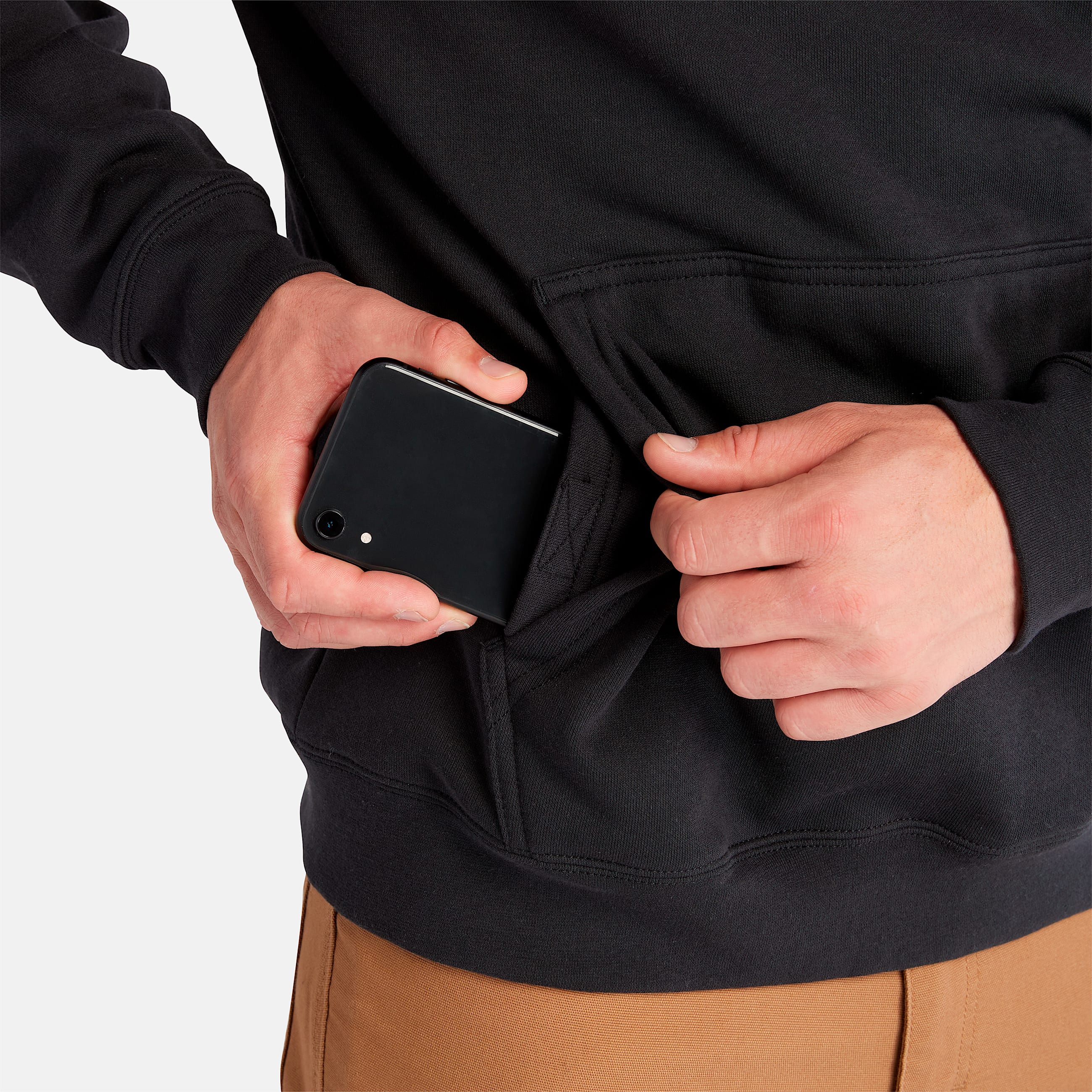 Mens Timberland PRO Hood Honcho Sport Hoodie TBL Black ALT4