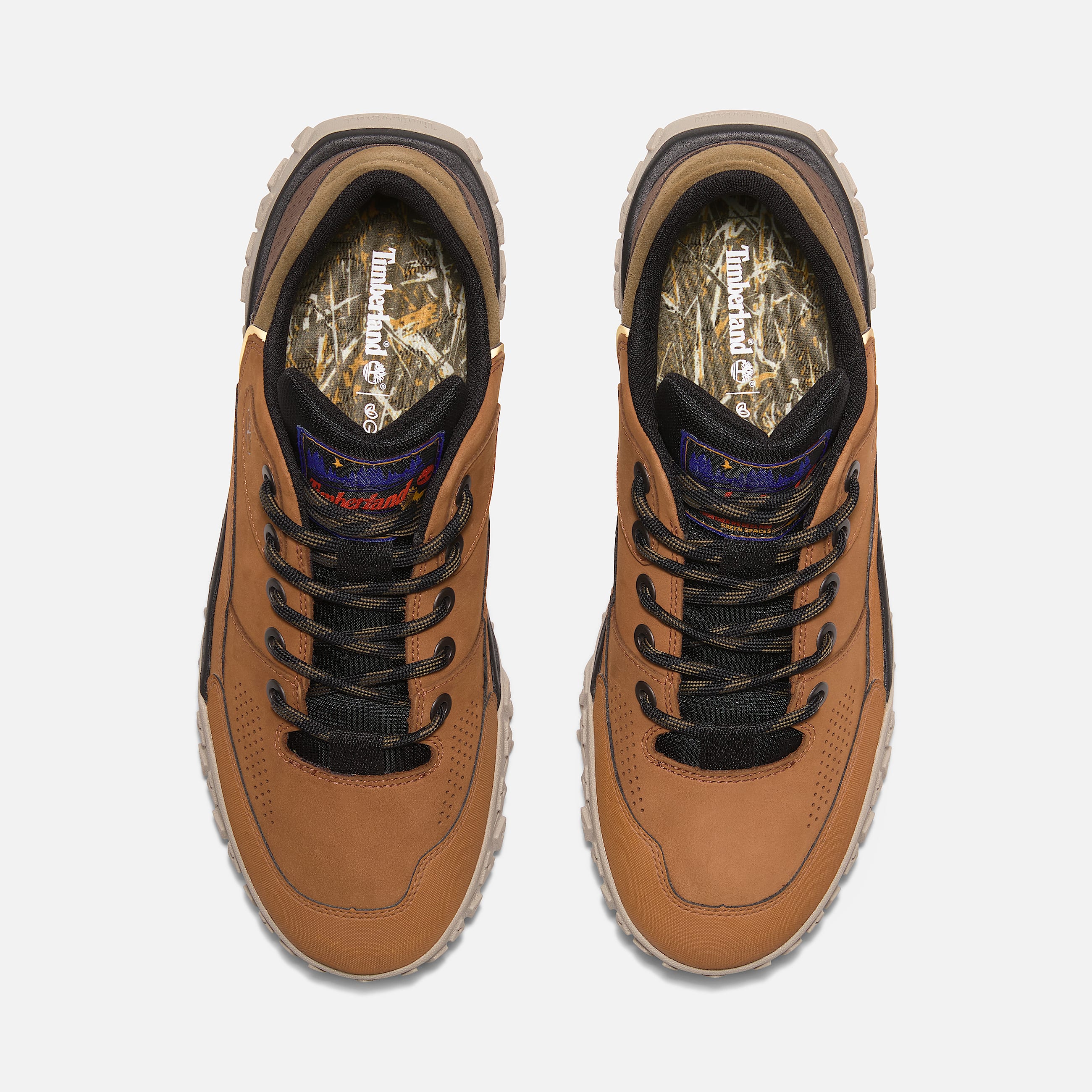 Mens GreenStride  Motion 6 Low LaceUp Hiking Shoe TBL Brown Nubuck ALT2