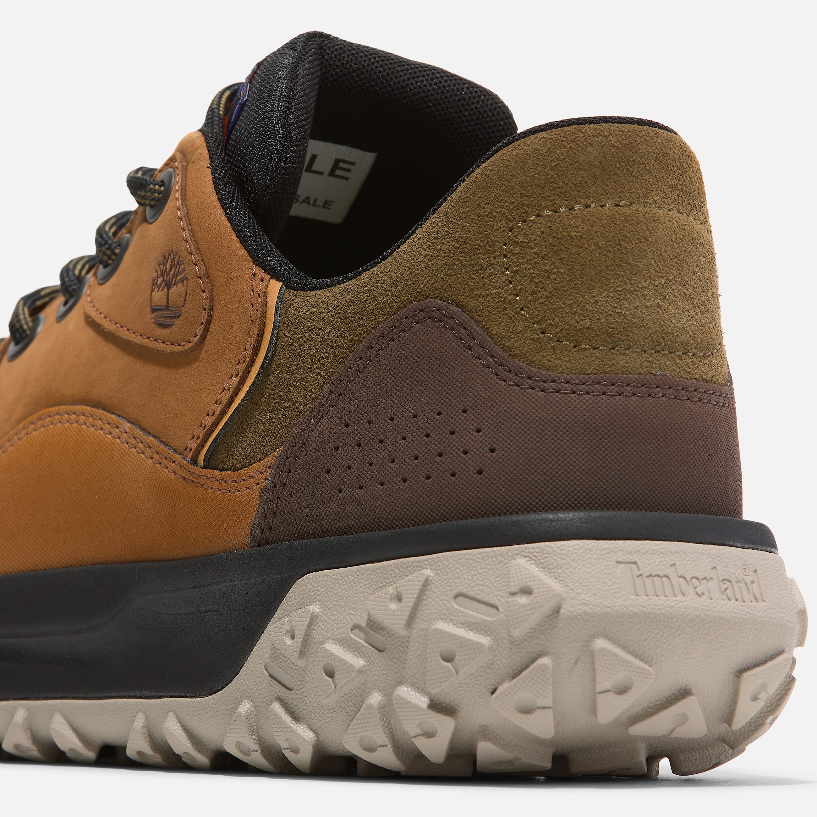 Mens GreenStride  Motion 6 Low LaceUp Hiking Shoe TBL Brown Nubuck ALT7