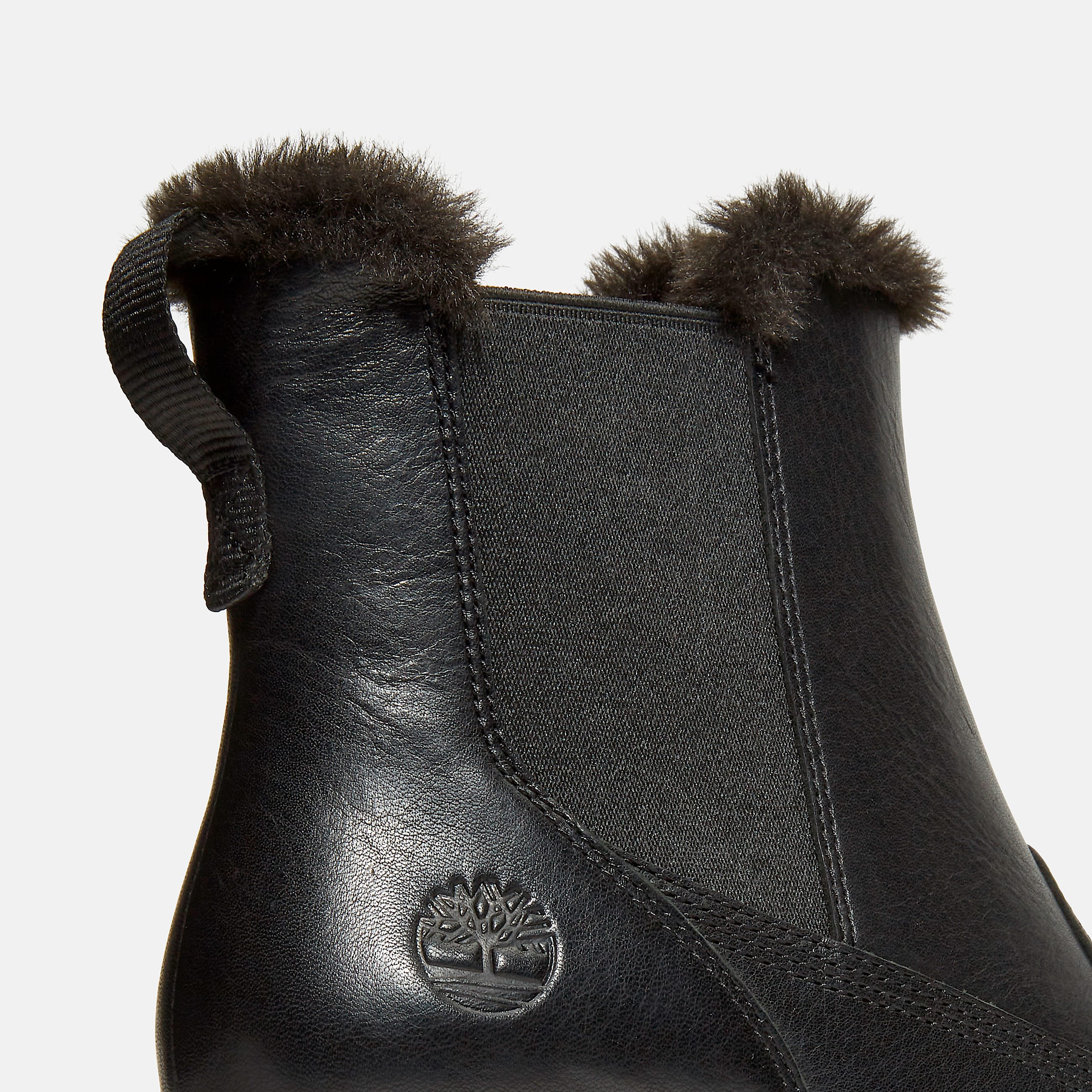 Womens Everleigh Lined Chelsea Boot TBL Black FullGrain ALT7