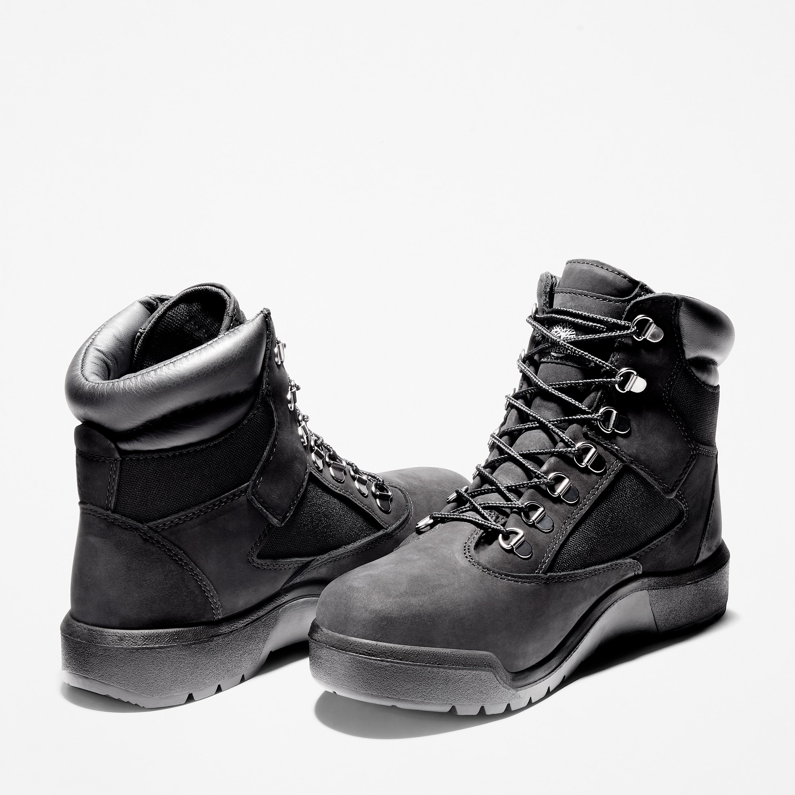 Mens 6Inch Waterproof Field Boot TBL Black Nubuck ALT5