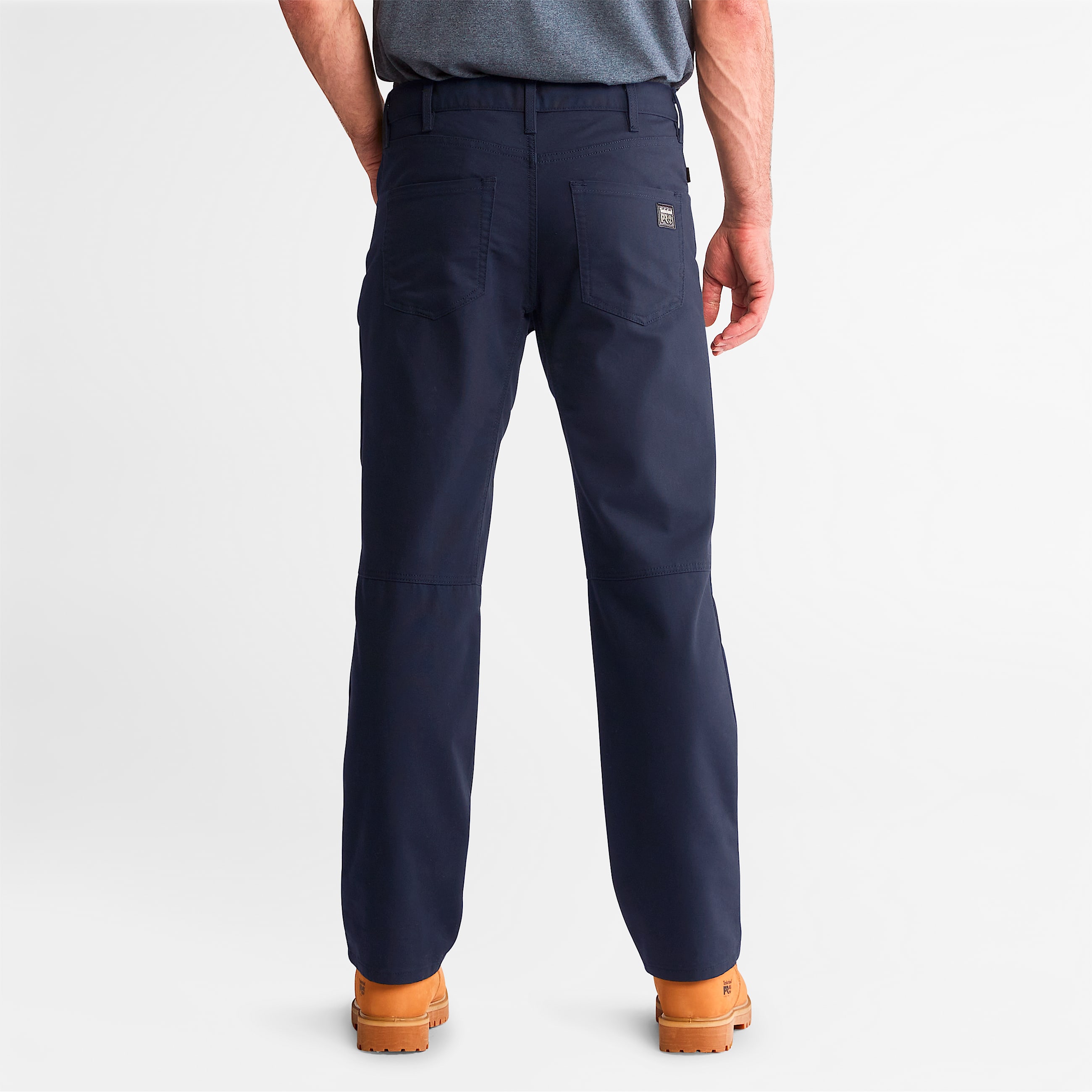 Mens Timberland PRO Ironhide Flex Canvas Work Pants TBL Navy ALT1