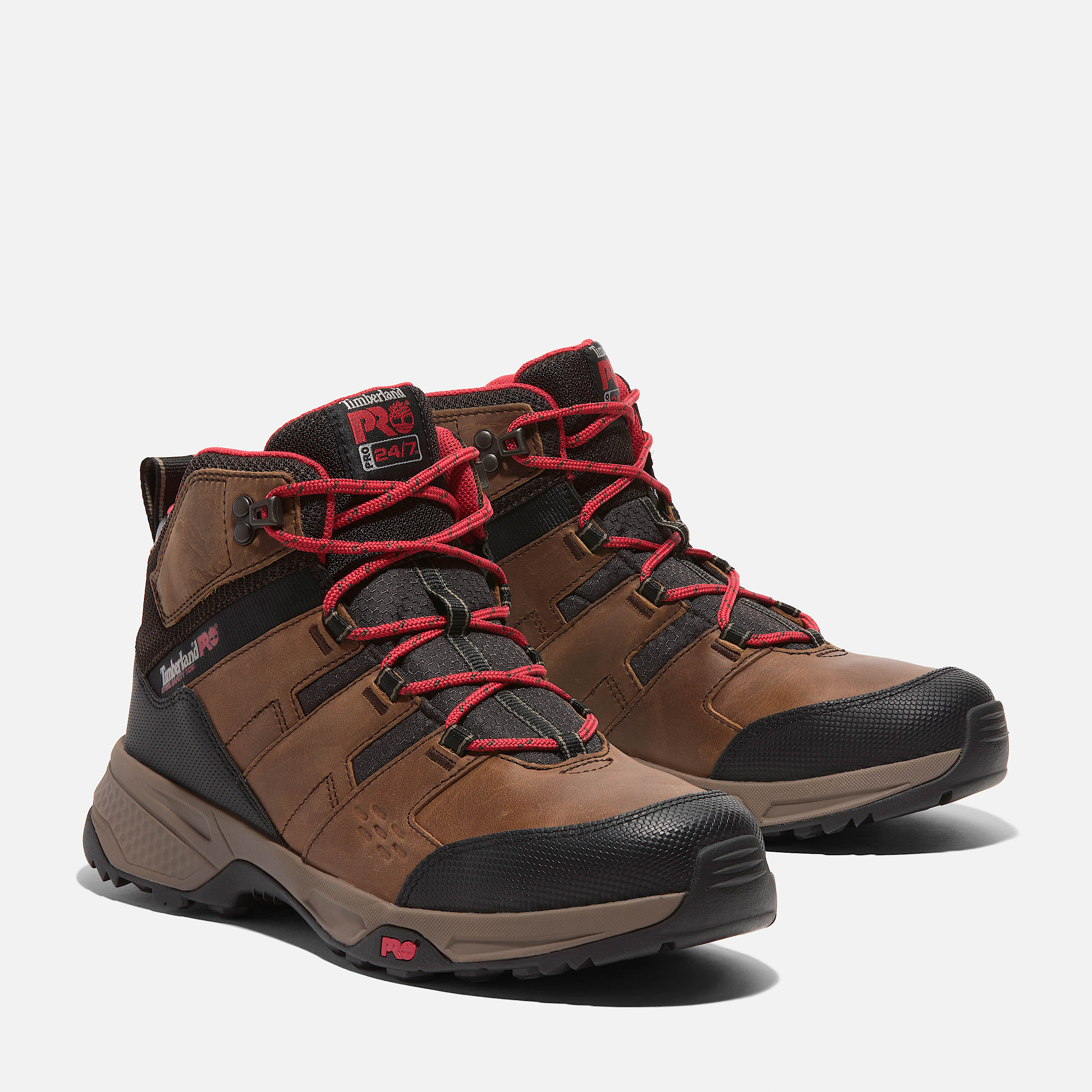 Bota de trabajo con puntera de acero Switchback LT para hombre TBL Marrn coco ALT4