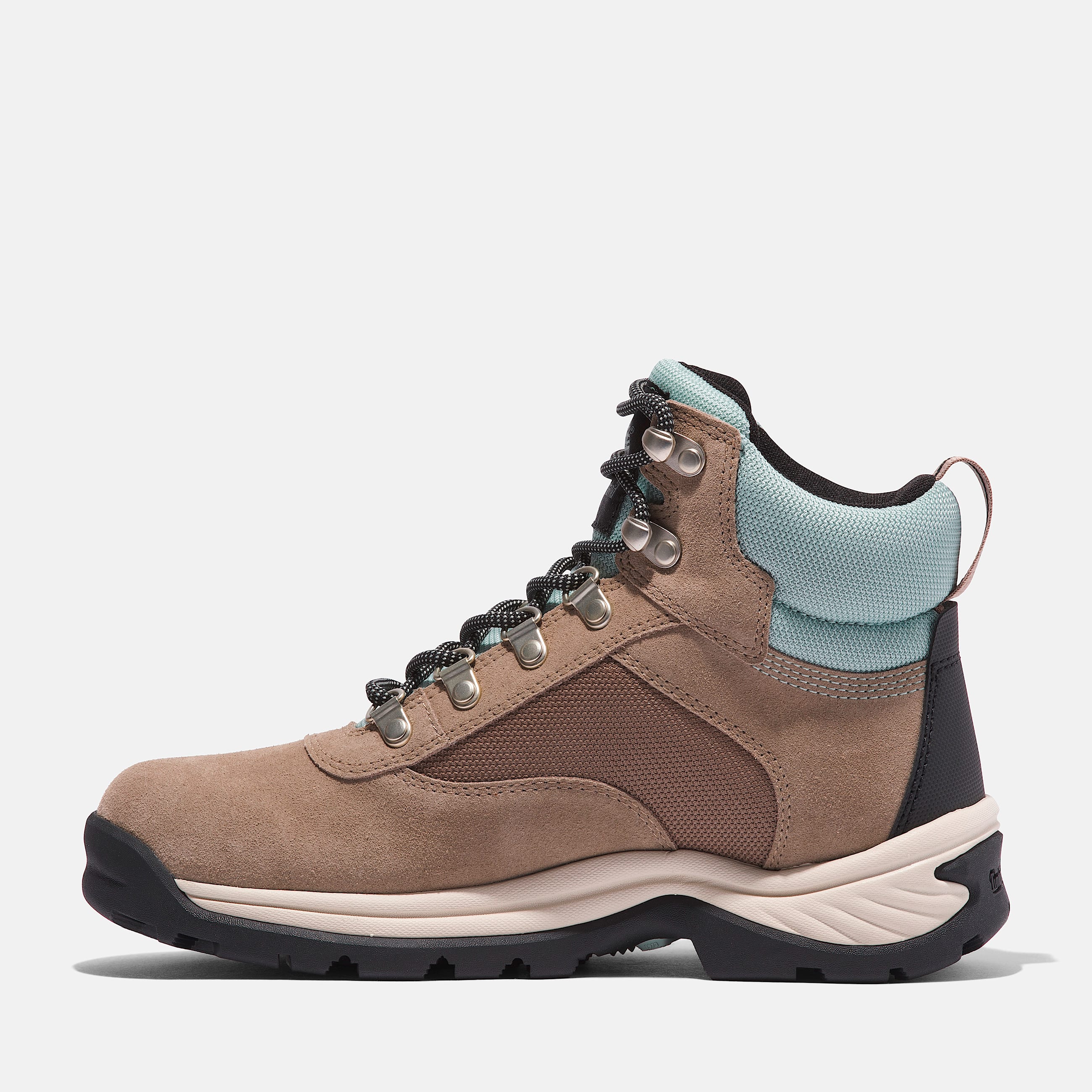 Womens White Ledge Waterproof Hiking Boot TBL Taupe Suede ALT6