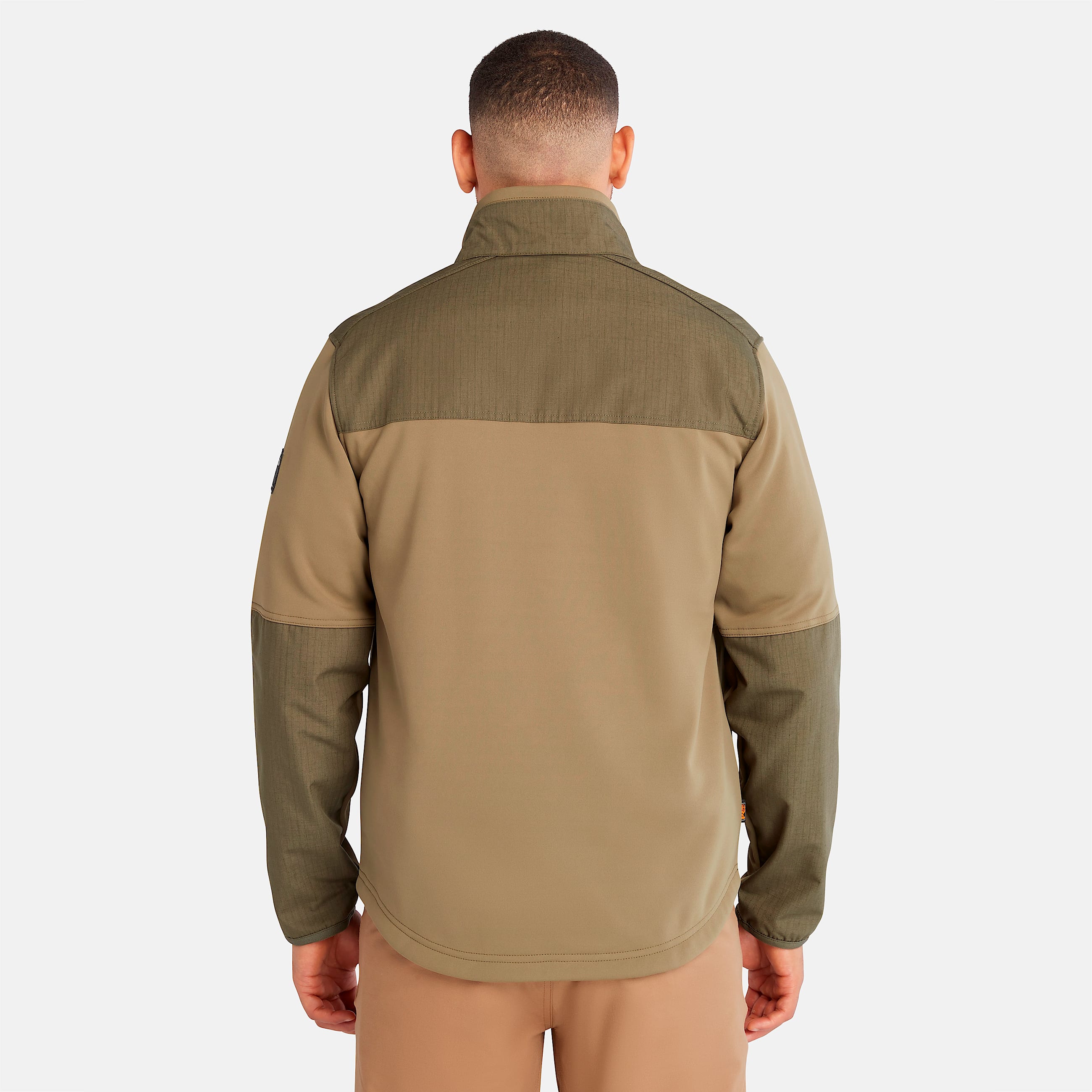 Mens Timberland PRO Trailwind FullZip Fleece Jacket TBL Burnt Olive ALT9