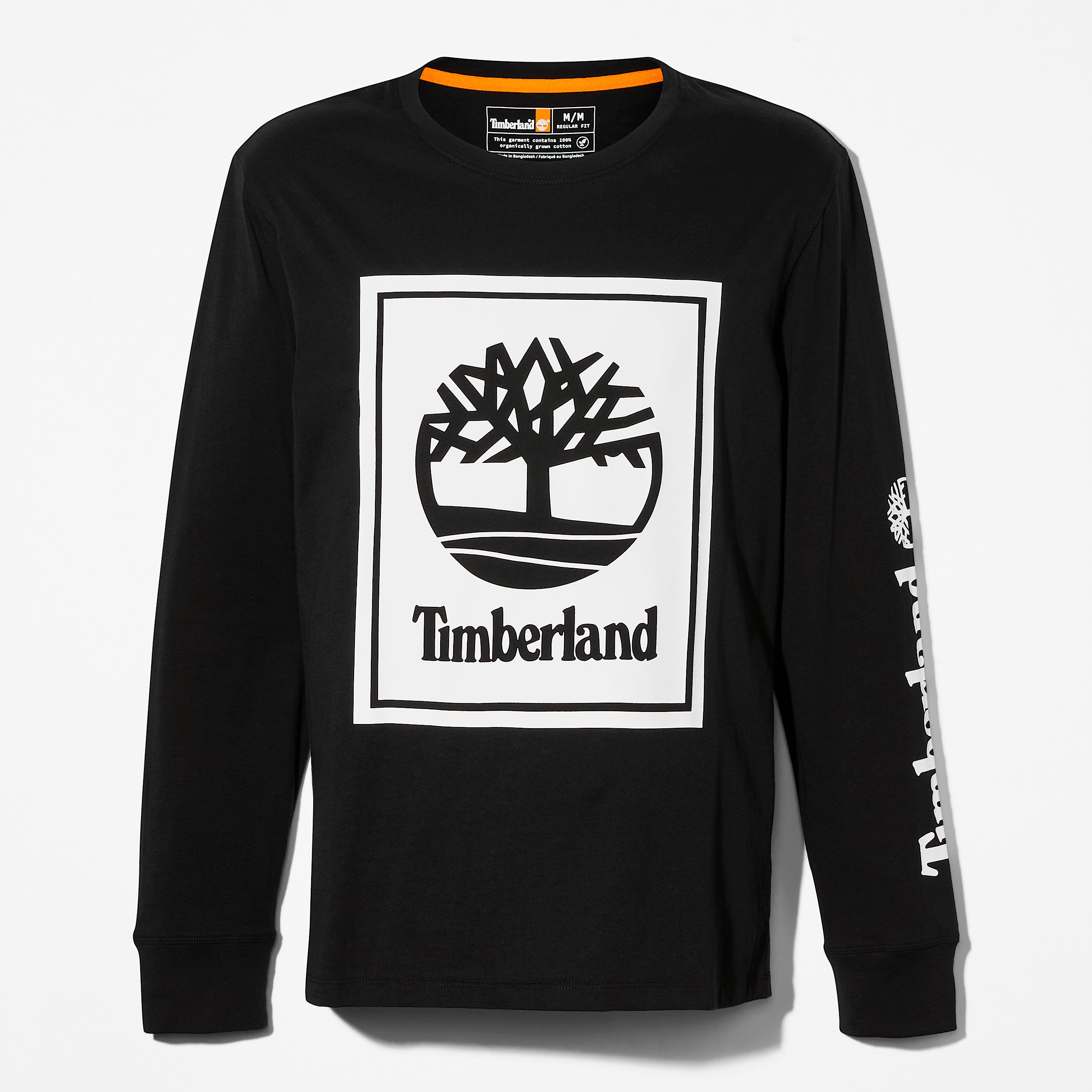Long Sleeve Logo TShirt TBL BlackWhite ALT10
