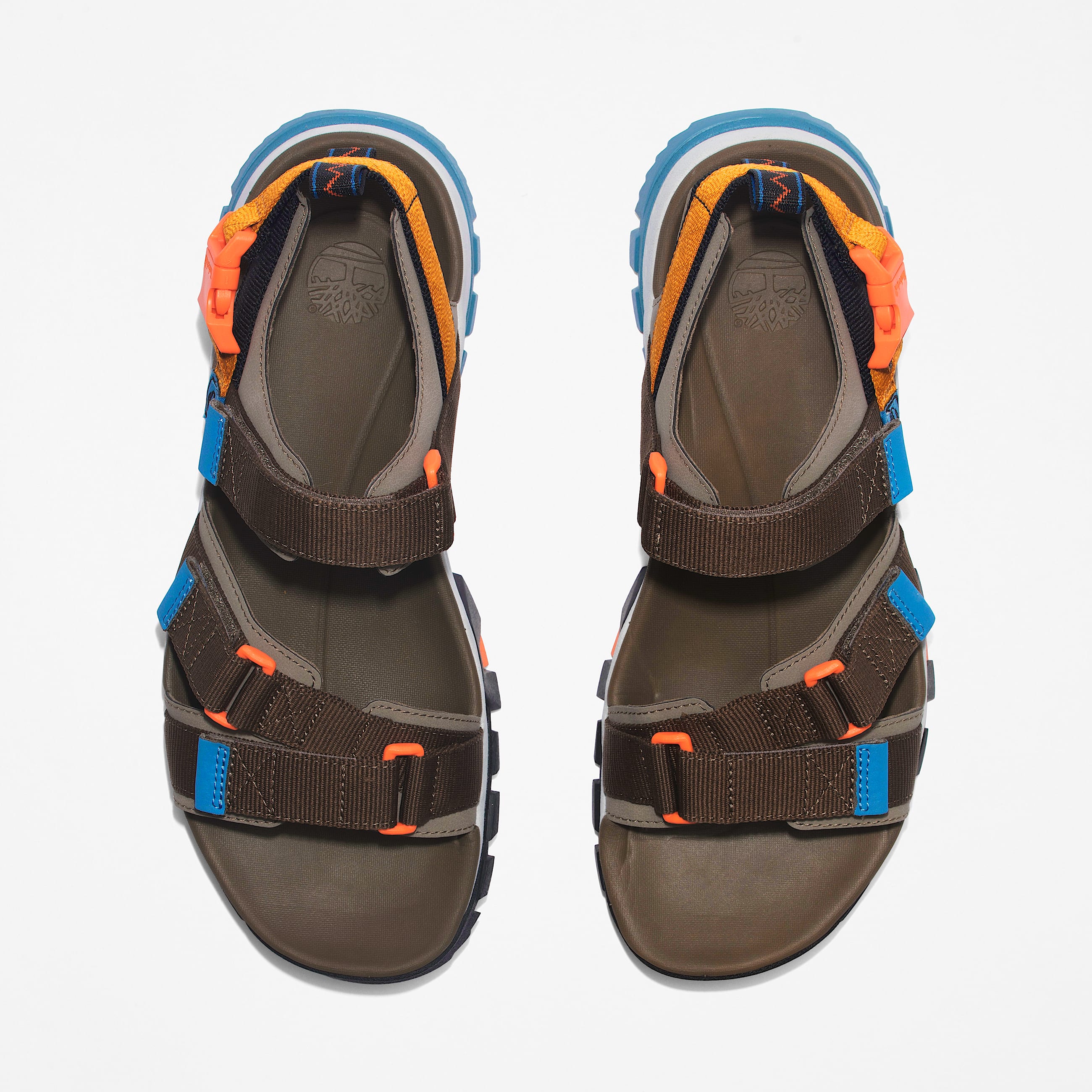 Mens Garrison Trail WebbingStrap Sandals TBL Brindle ALT2