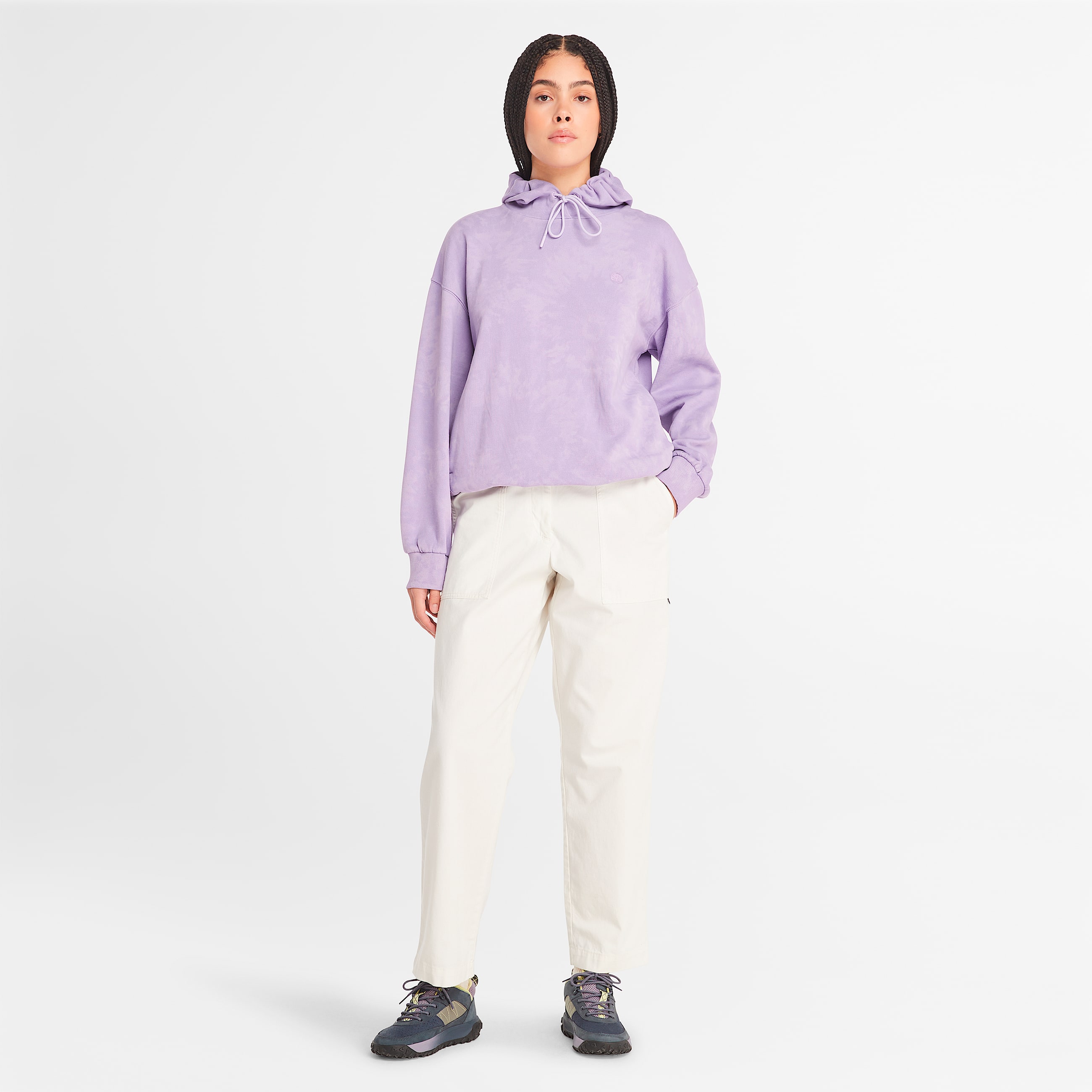 Womens Utility Fatigue Pant TBL Vintage White ALT1