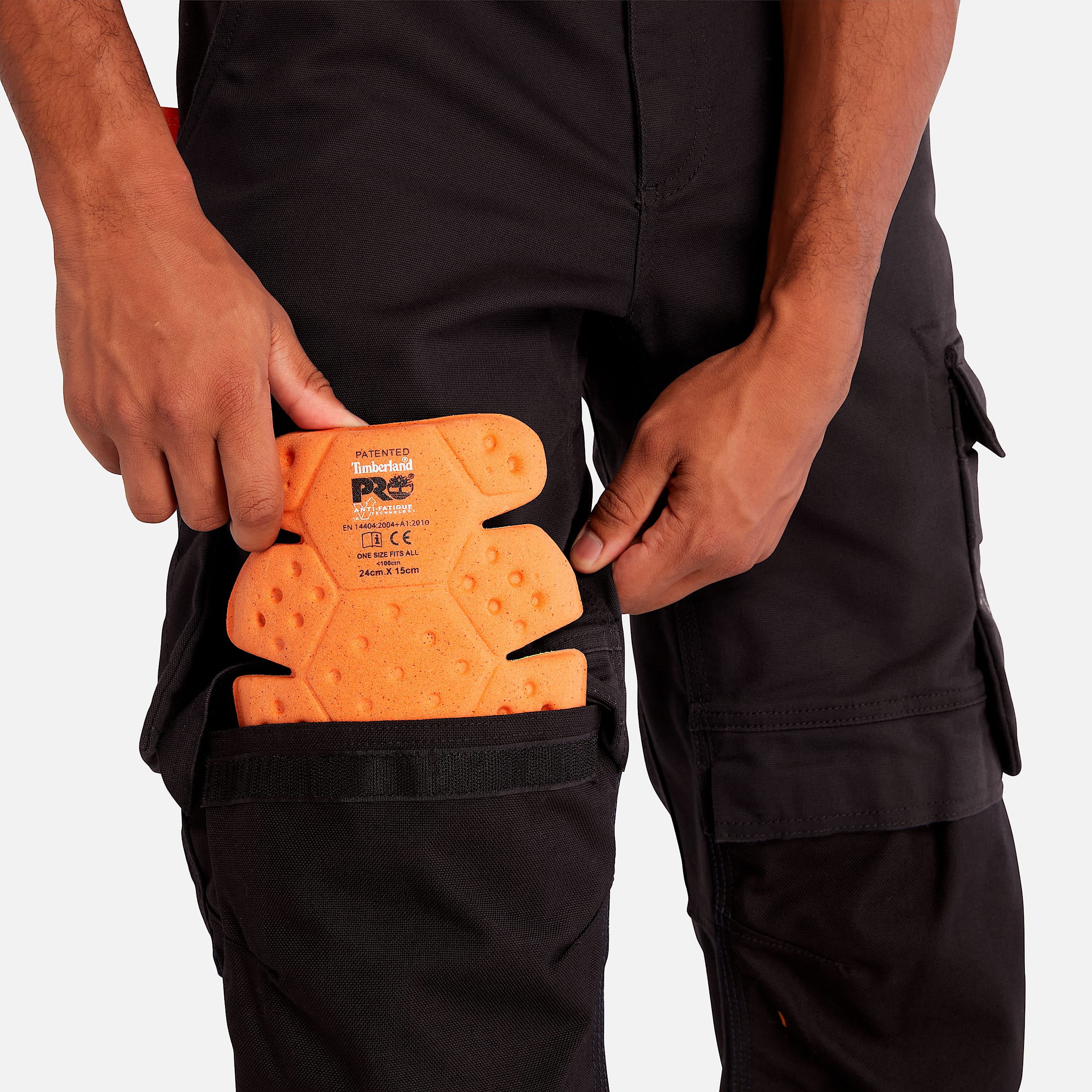 Mens Ironhide KneePad Work Pants TBL Jet Black ALT3