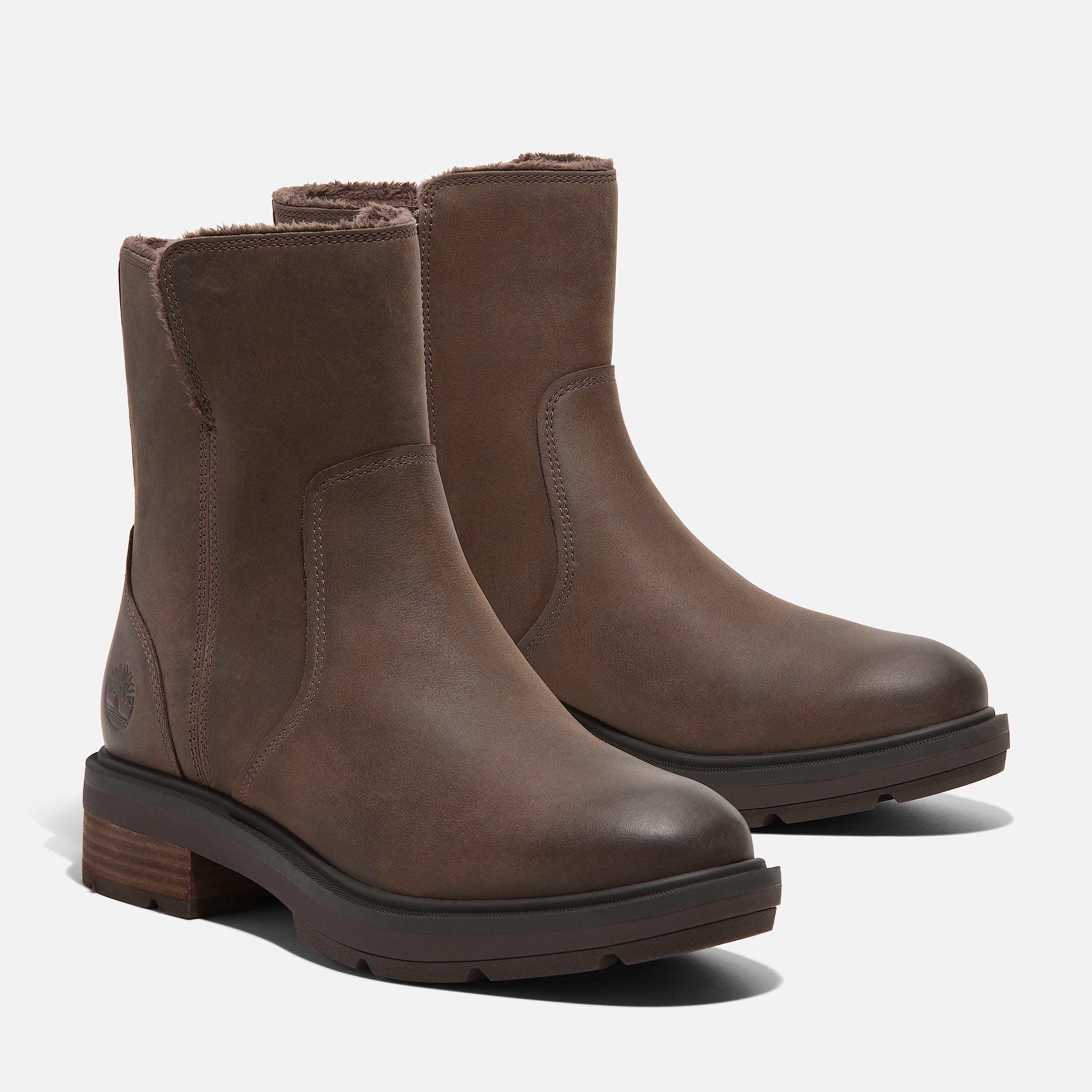 Womens Brimfield Mid Warm Lined Boot TBL Brown FullGrain ALT4