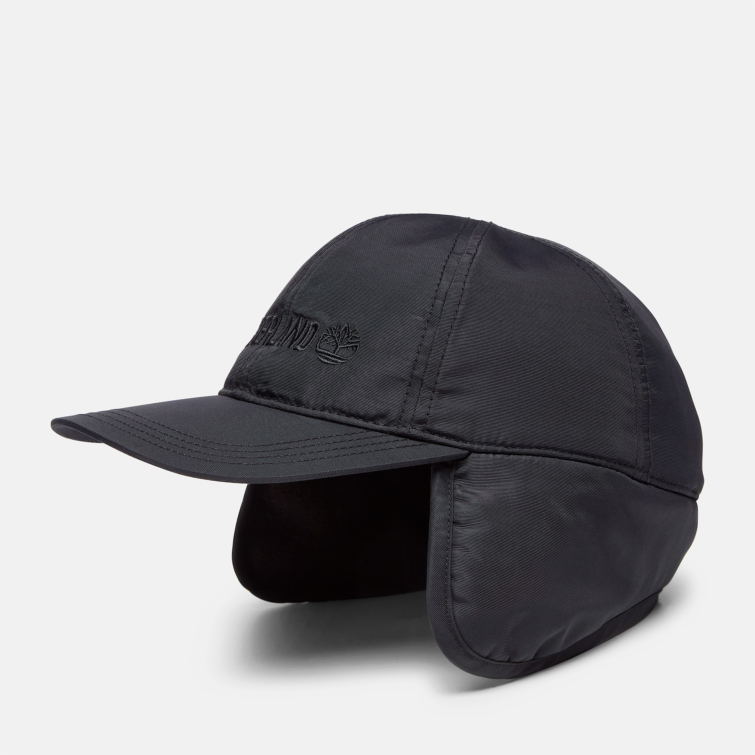 Baseball Cap with Earflaps TBL Black ALT3