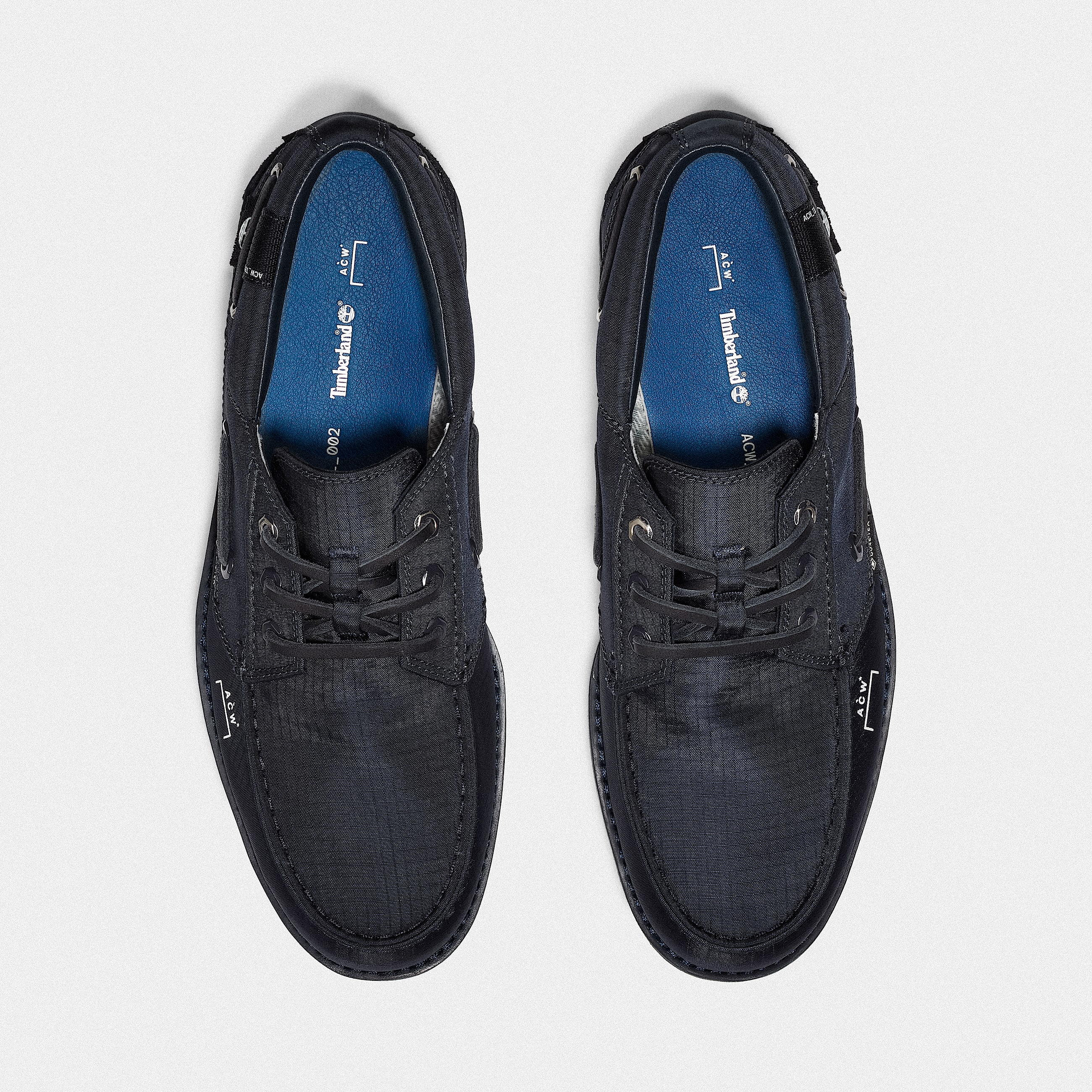 Mens Timberland x ACOLDWALL Waterproof Boat Shoe TBL Navy ALT2