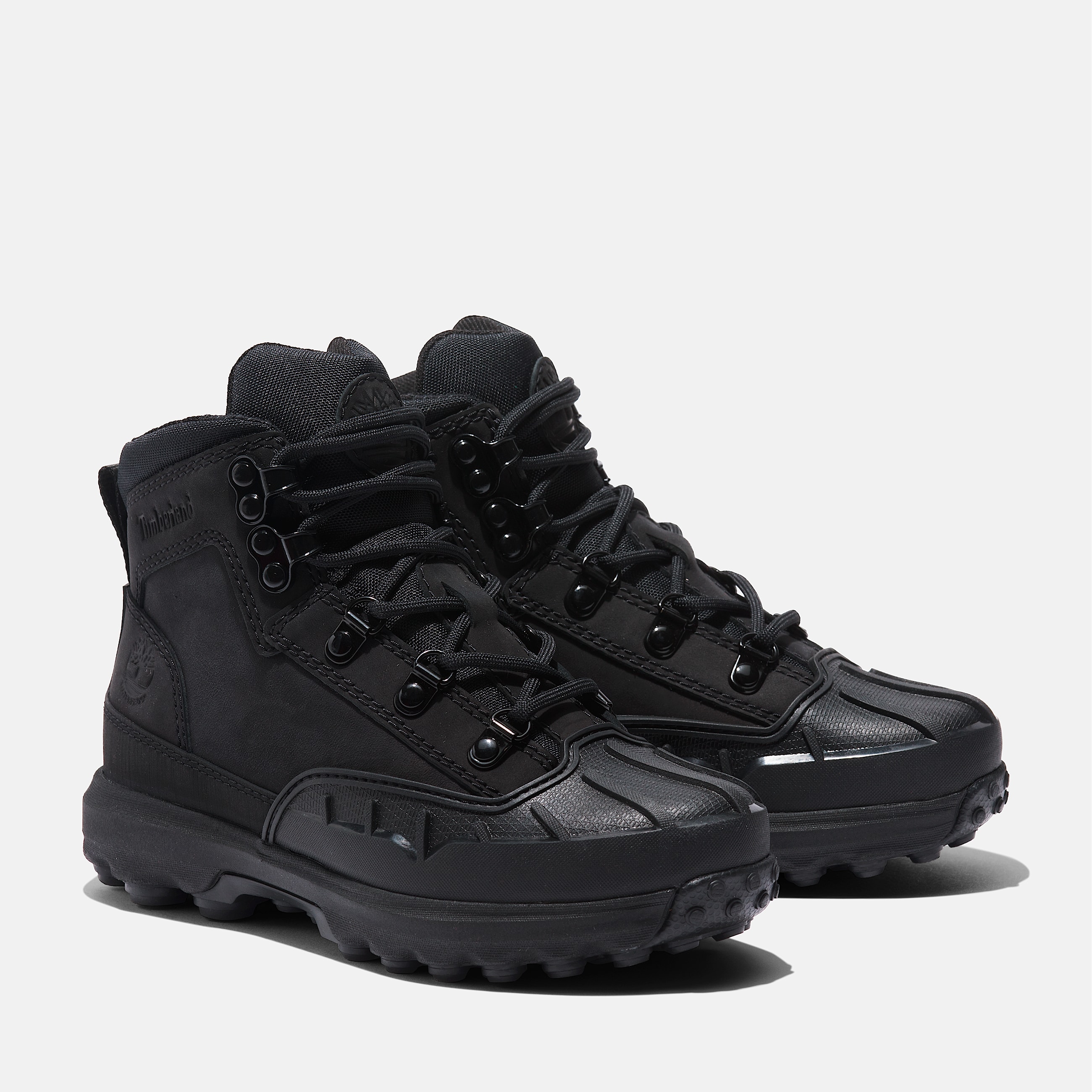 Junior Converge Waterproof Hiking Boot TBL Black Nubuck ALT4