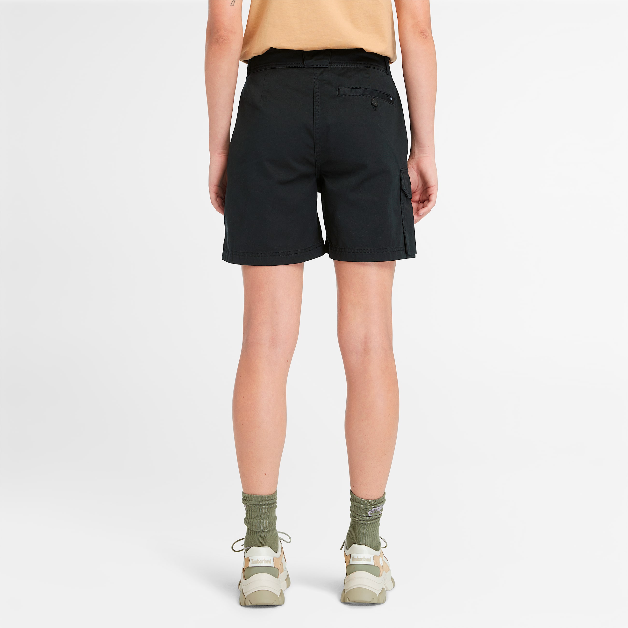 Short Cargo para mujer Brookline Utility TBL Negro ALT9