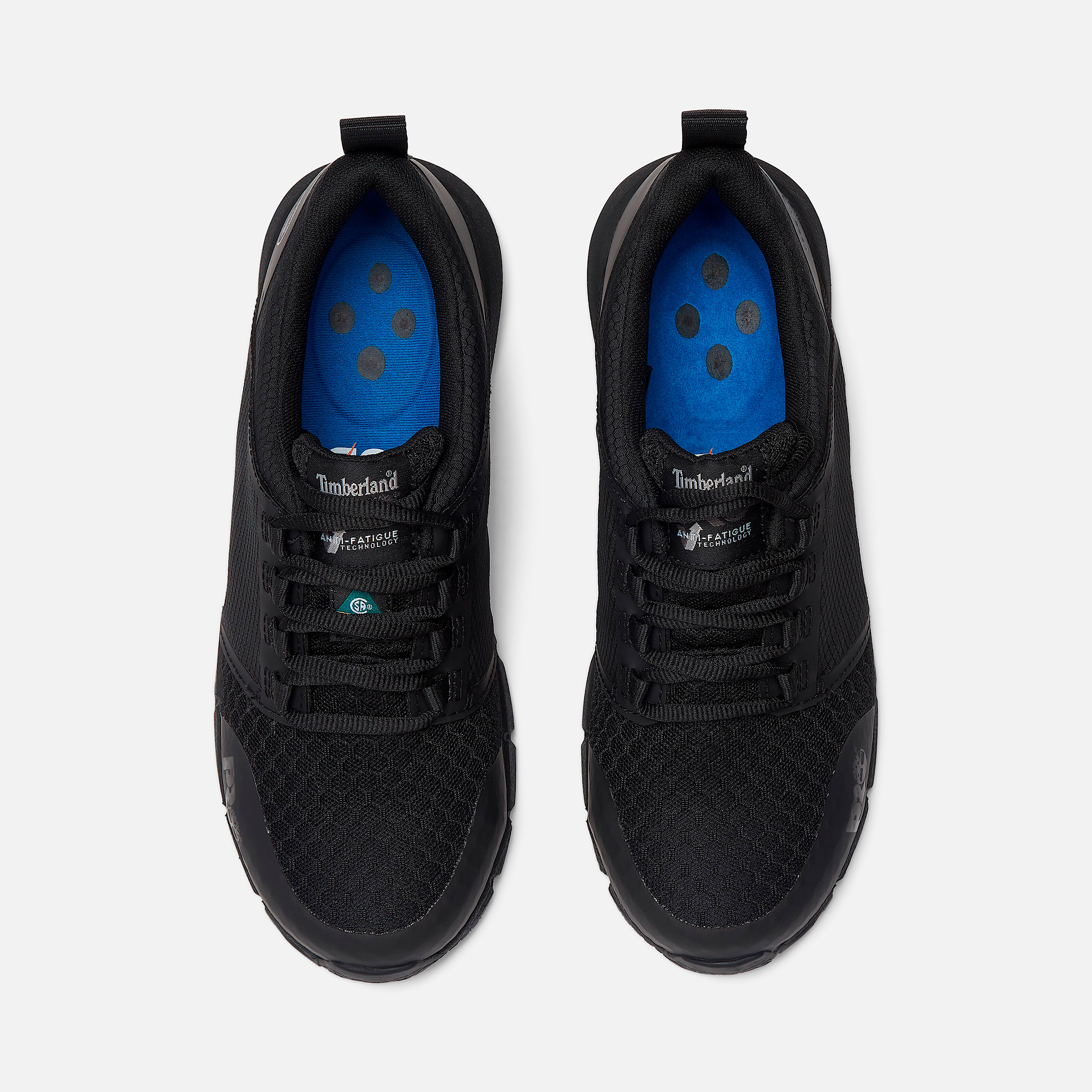 Womens Radius Composite Toe Work Sneaker TBL Black ALT2