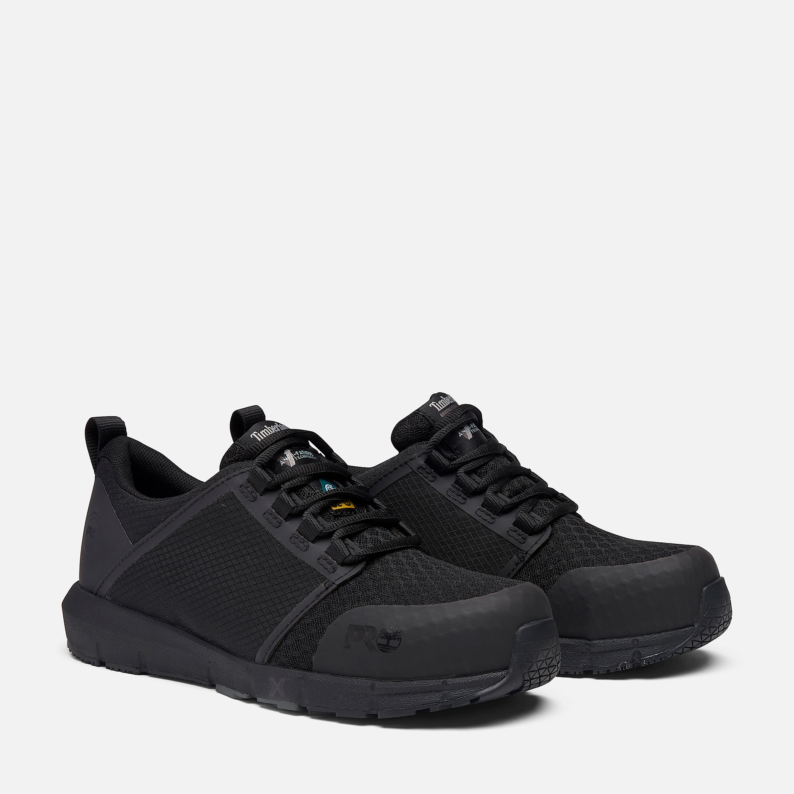 Womens Radius Composite Toe Work Sneaker TBL Black ALT4